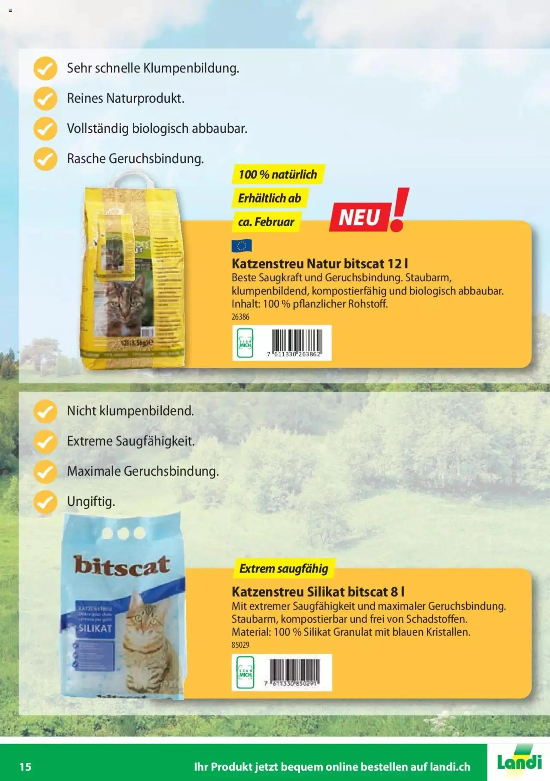 Landi - Bitscat 2023 von 6. Januar bis 31. Dezember 2023 - Prospekt seite  15