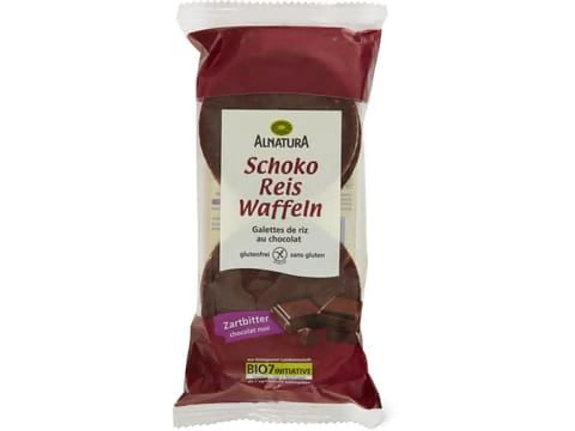 Alnatura · Schoko Reiswaffeln Zartbitter