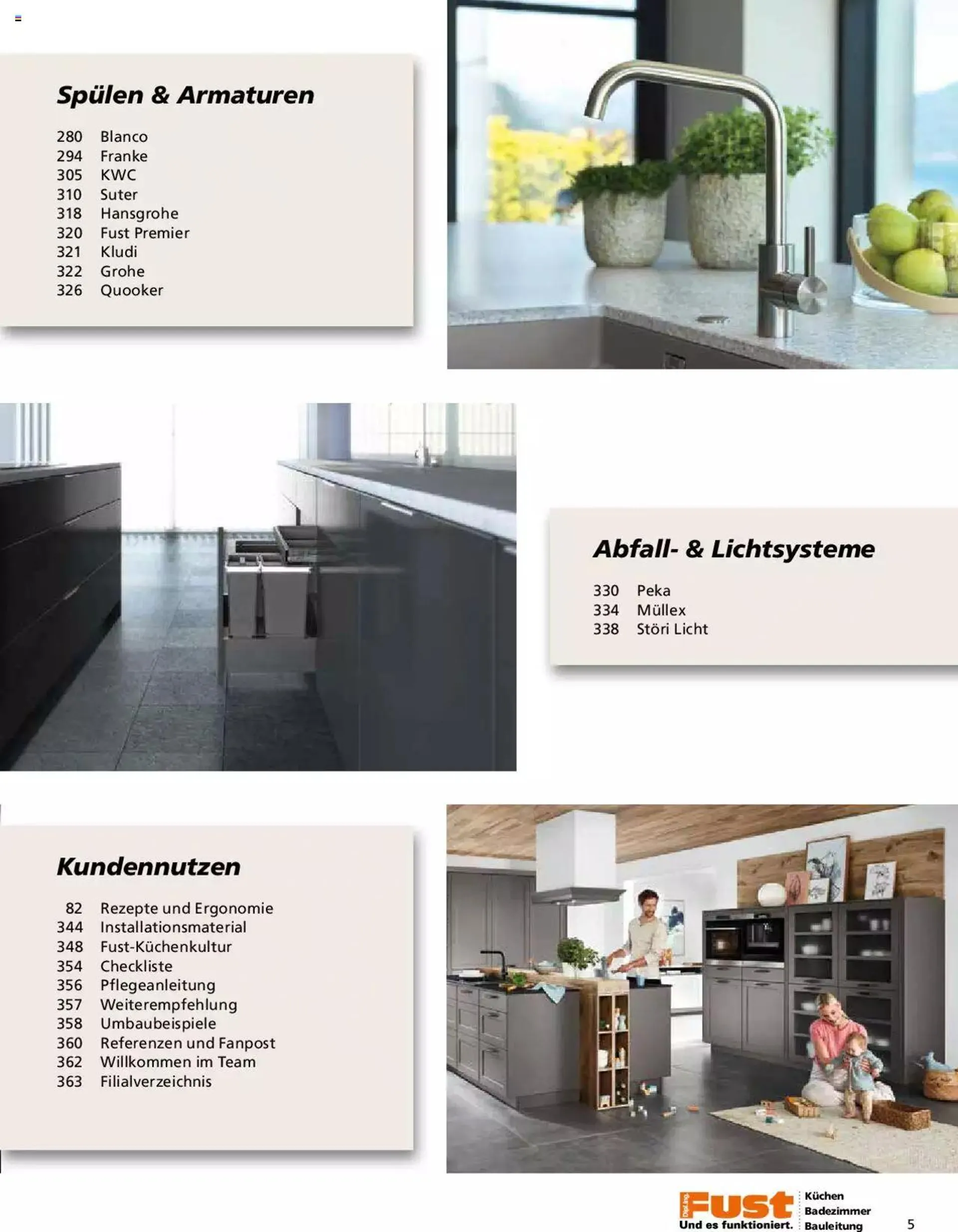 Fust - Küchenmagazin - Riesenauswahl von 22. Februar bis 31. Dezember 2023 - Prospekt seite  5