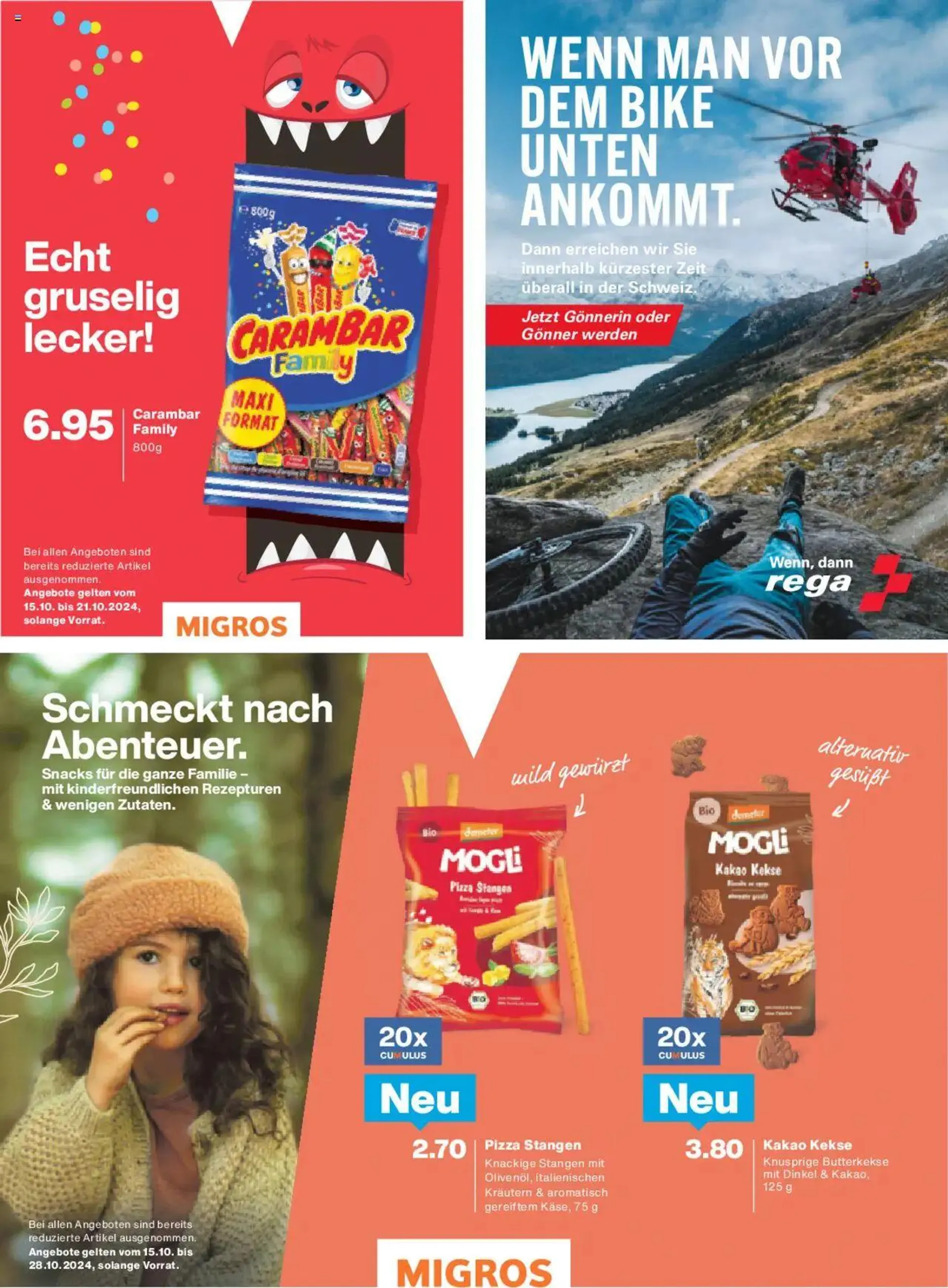 Migros - Magazin von 14. Oktober bis 20. Oktober 2024 - Prospekt seite  56