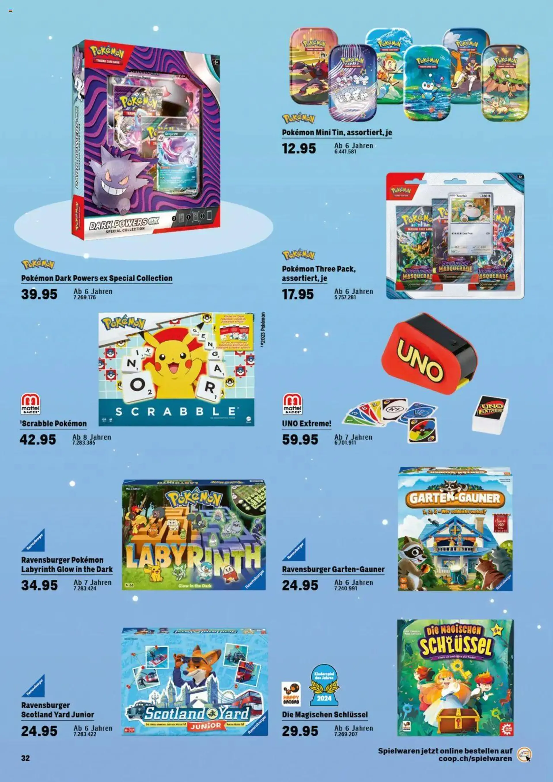 Jumbo Aktionen Magische Geschenkideen von 14. Oktober bis 31. Dezember 2024 - Prospekt seite  34