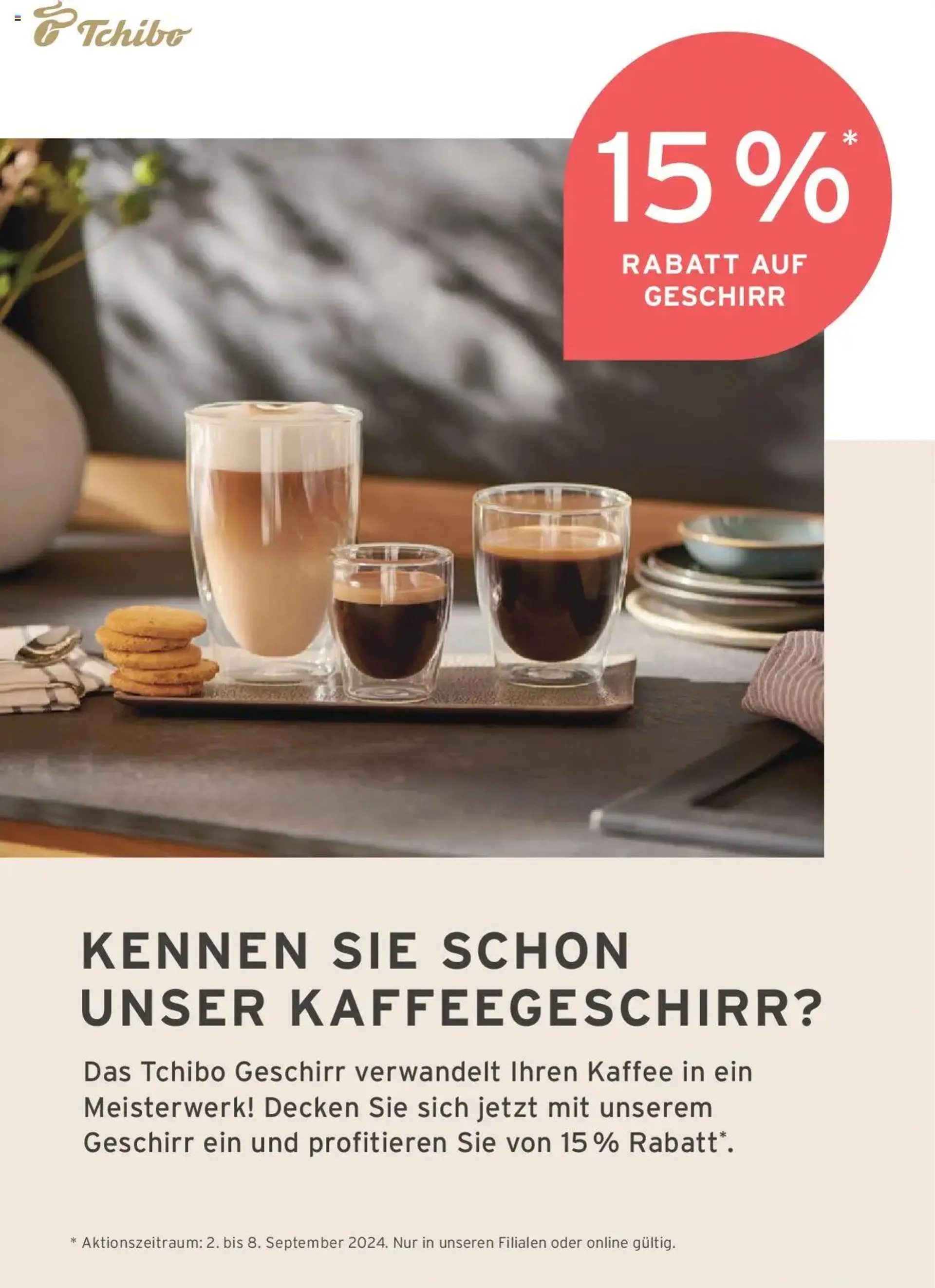 Tchibo Aktionen Filialen von 3. September bis 31. Dezember 2024 - Prospekt seite  19