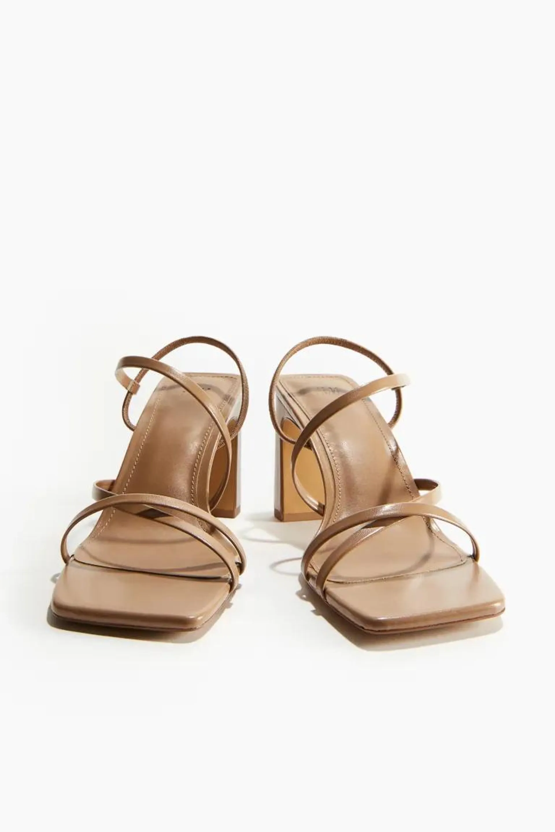 Block-heeled sandals