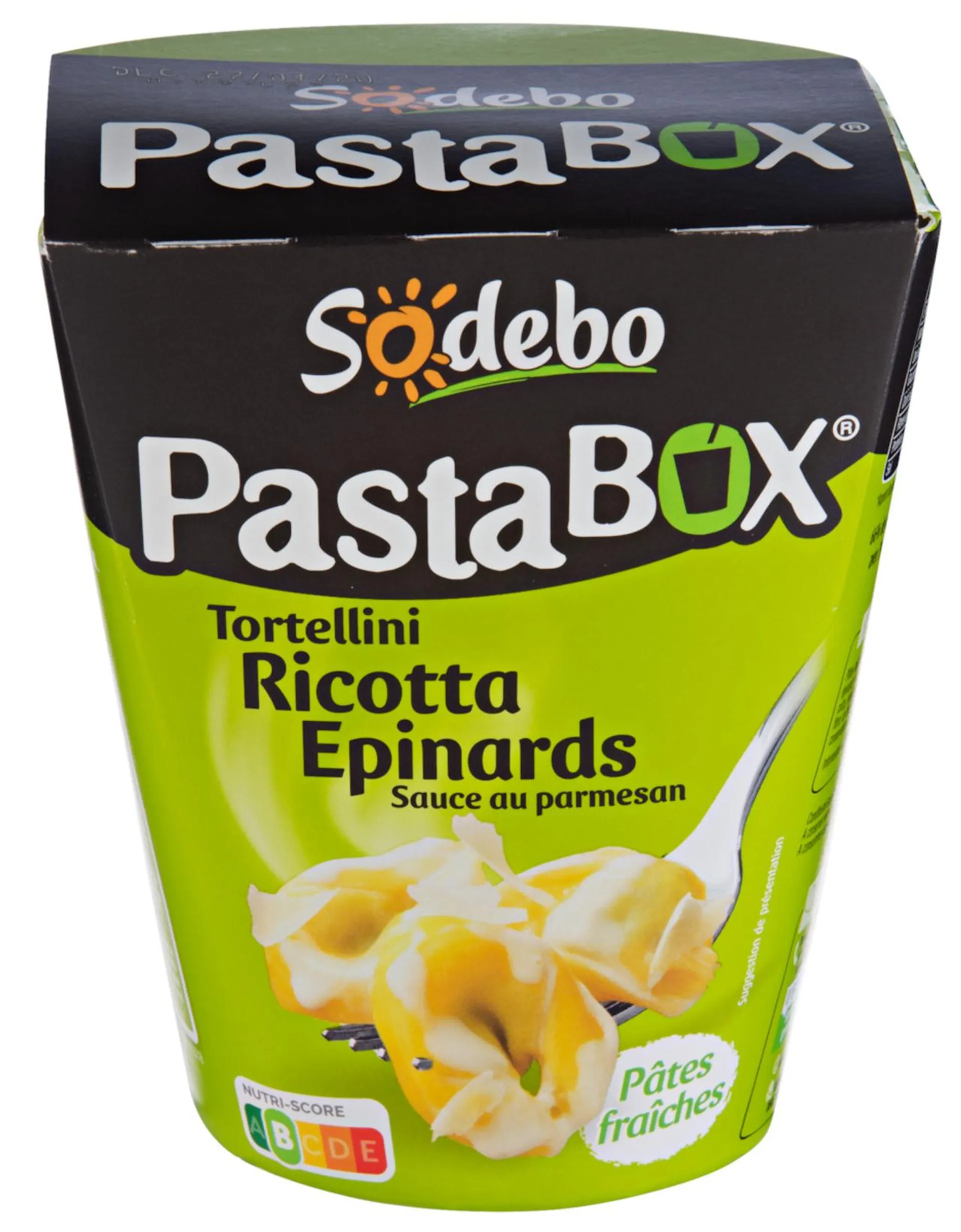 Sodebo Pasta-Box Tortellini Ricotta/Spinat