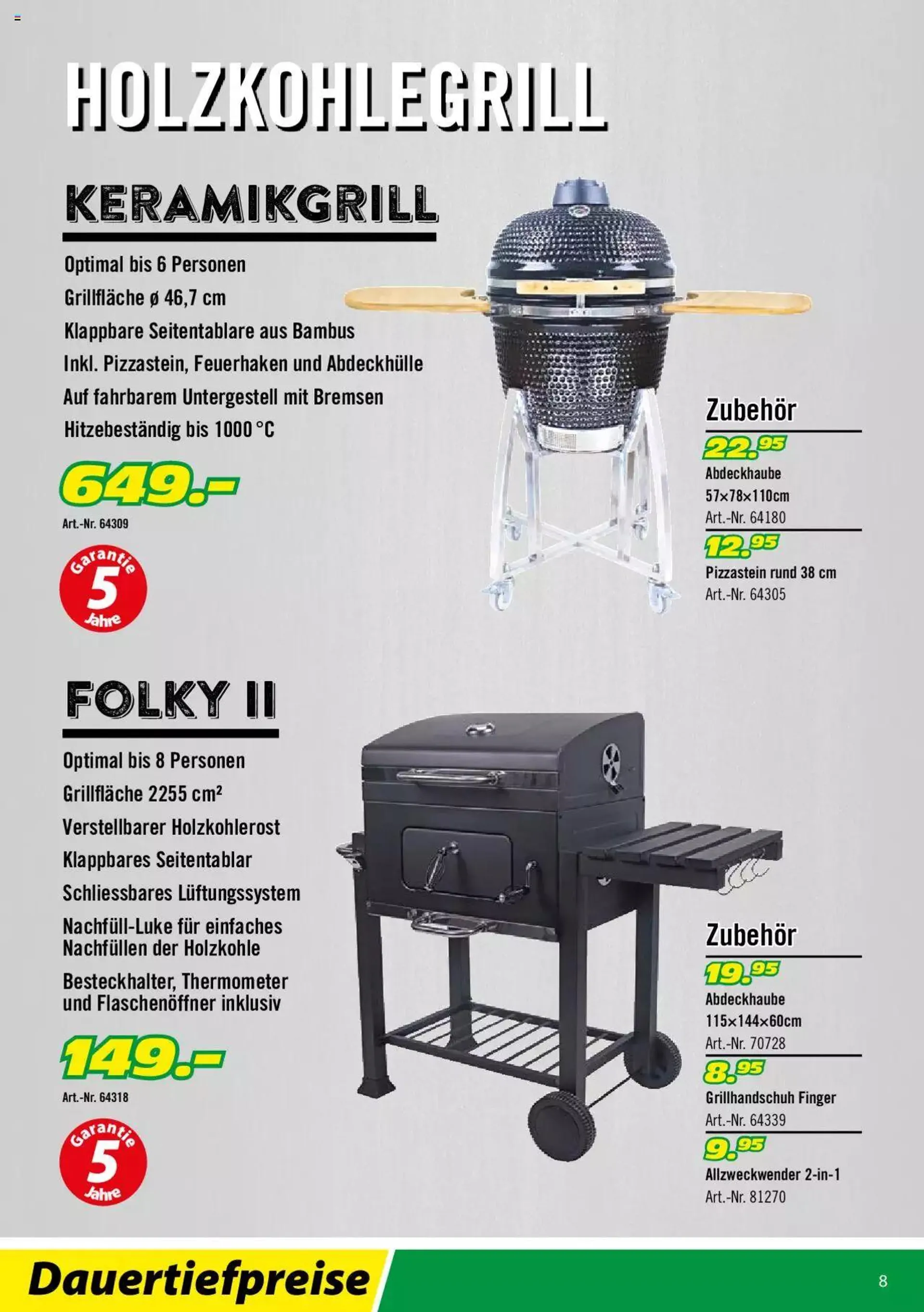 Landi - Grill 2022 von 1. April bis 31. Dezember 2023 - Prospekt seite  8
