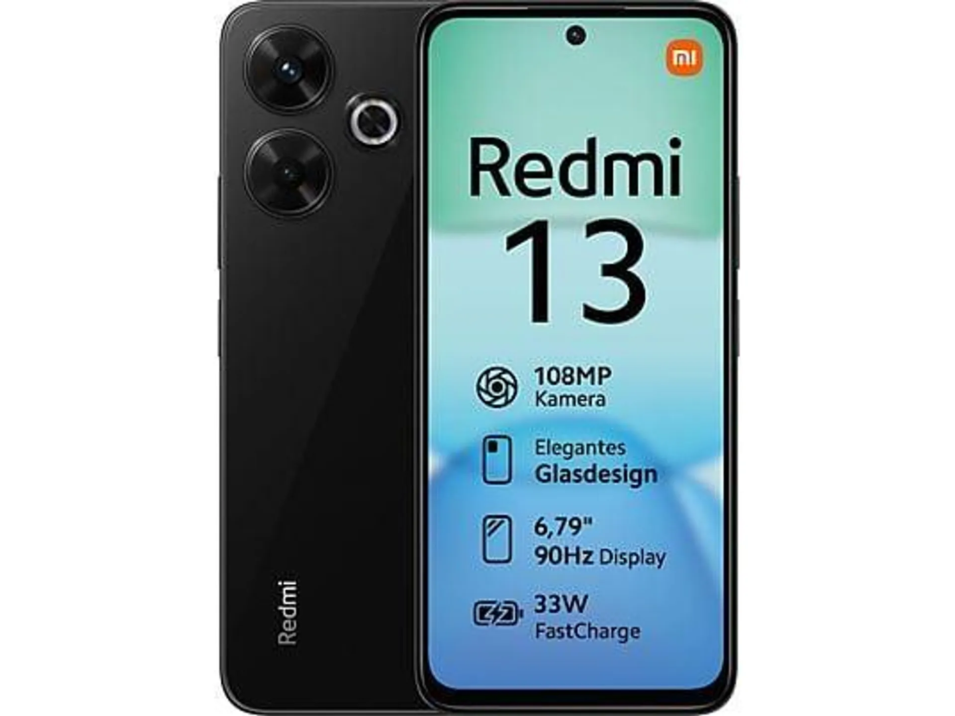 XIAOMI Redmi 13 256 GB Midnight Black Dual SIM