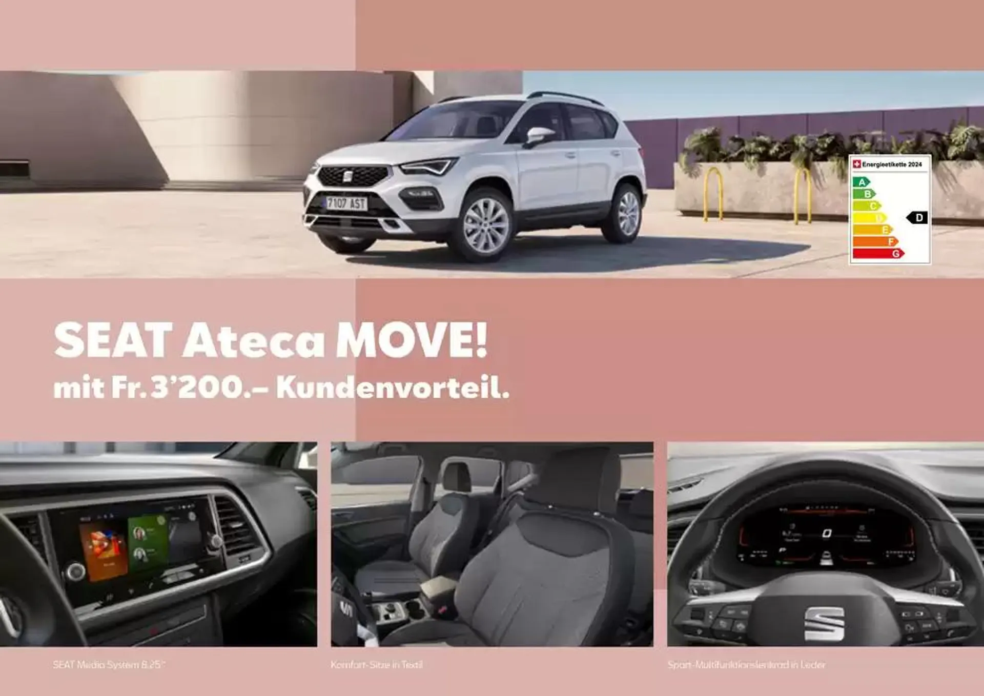 SEAT Ateca MOVE! FR von 28. Oktober bis 11. November 2024 - Prospekt seite  2