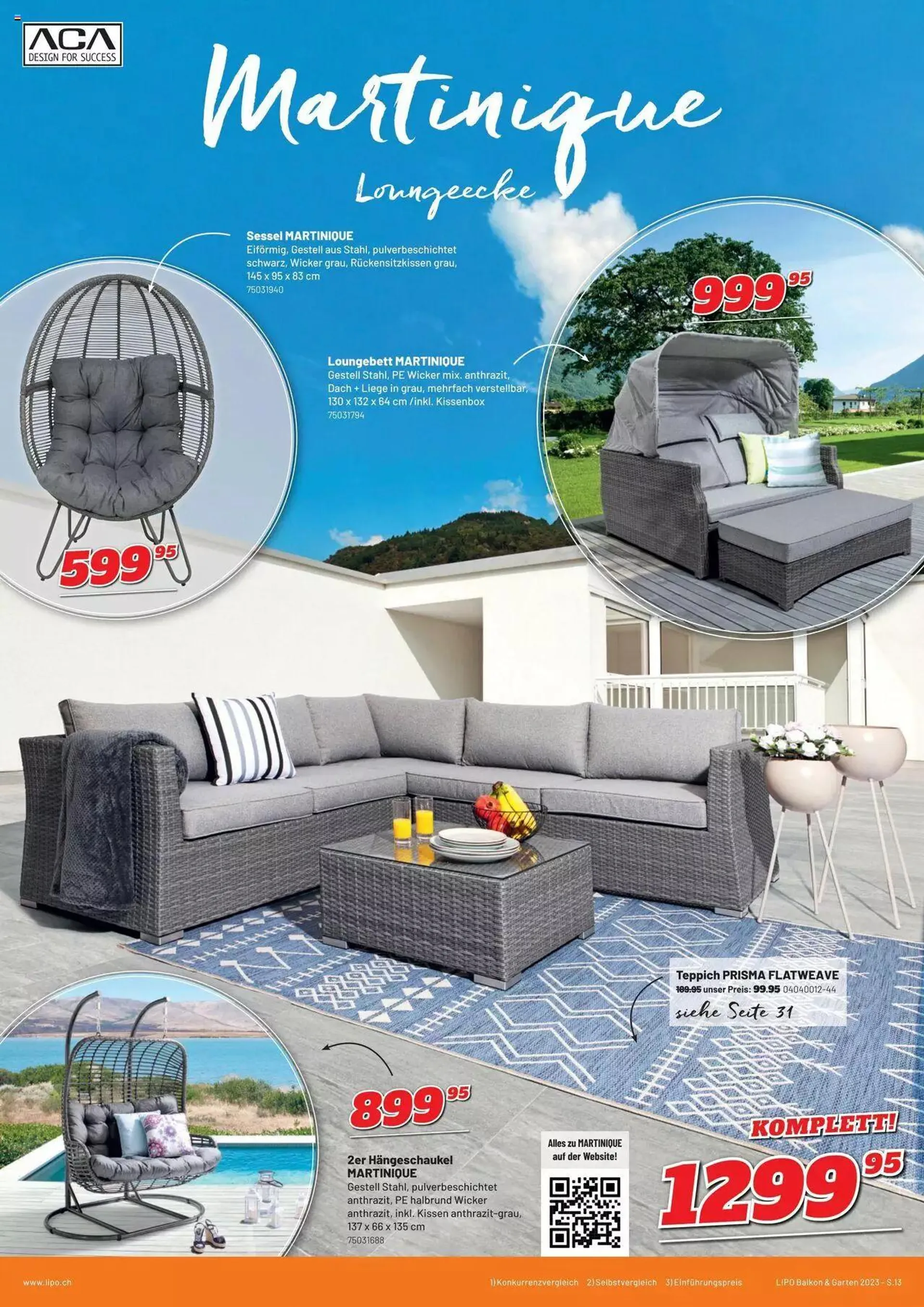 Lipo Gartenkatalog von 23. Februar bis 30. September 2023 - Prospekt seite  13