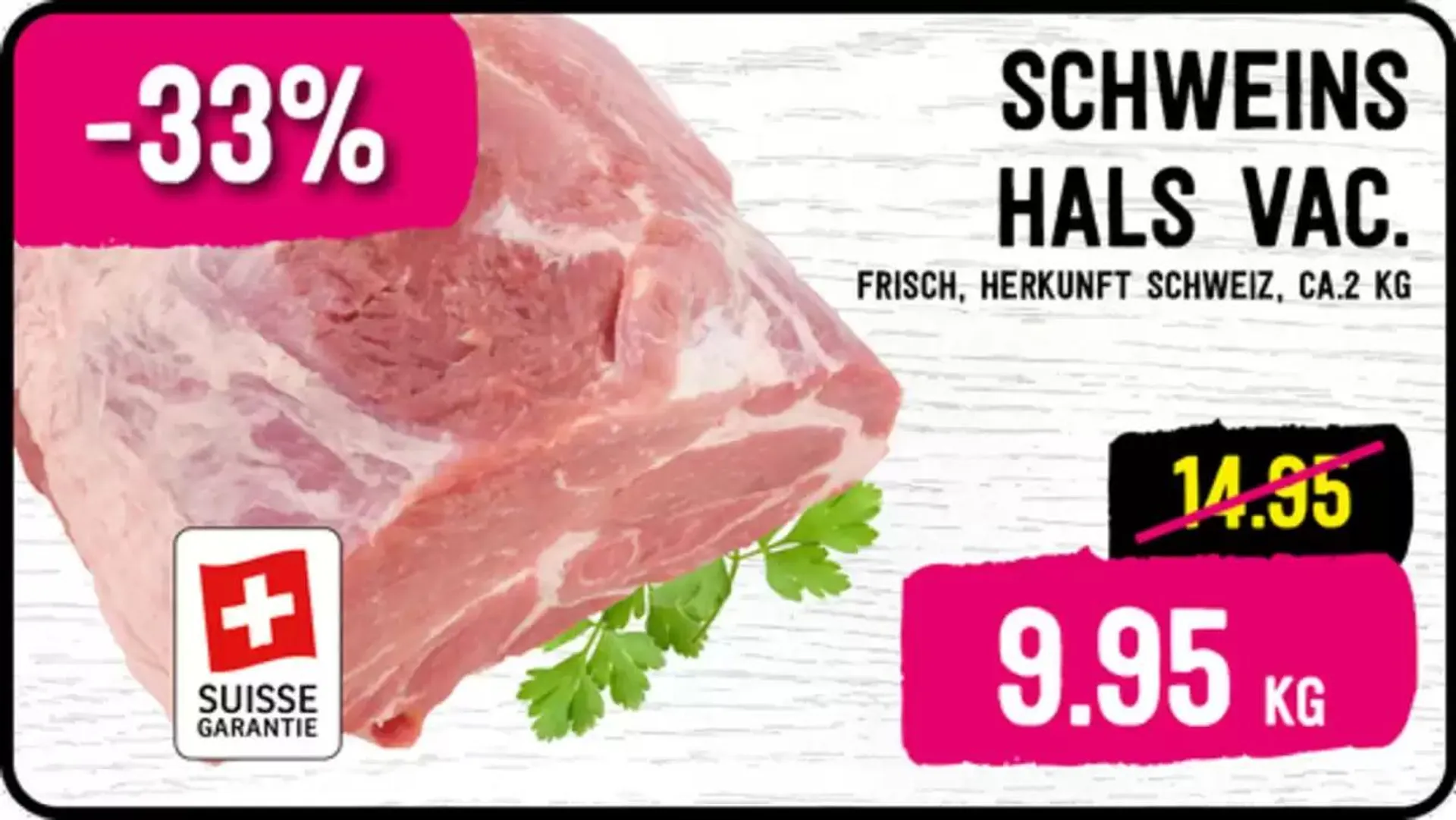 Fleisch Discount reklamblad - 1