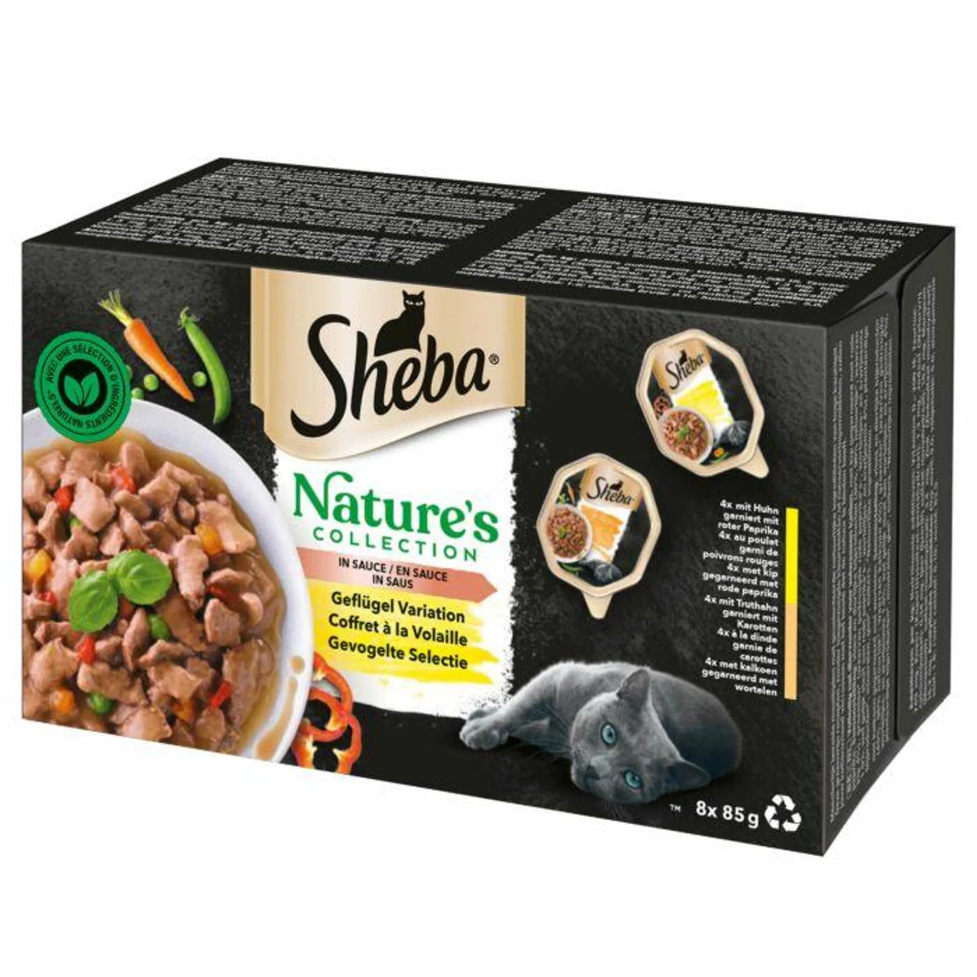 Sheba Katzenfutter Nature's Collection in Sauce 8x85g