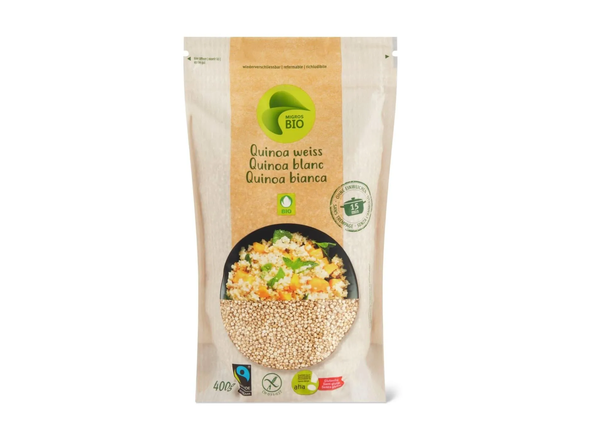 Migros Bio · Quinoa weiss
