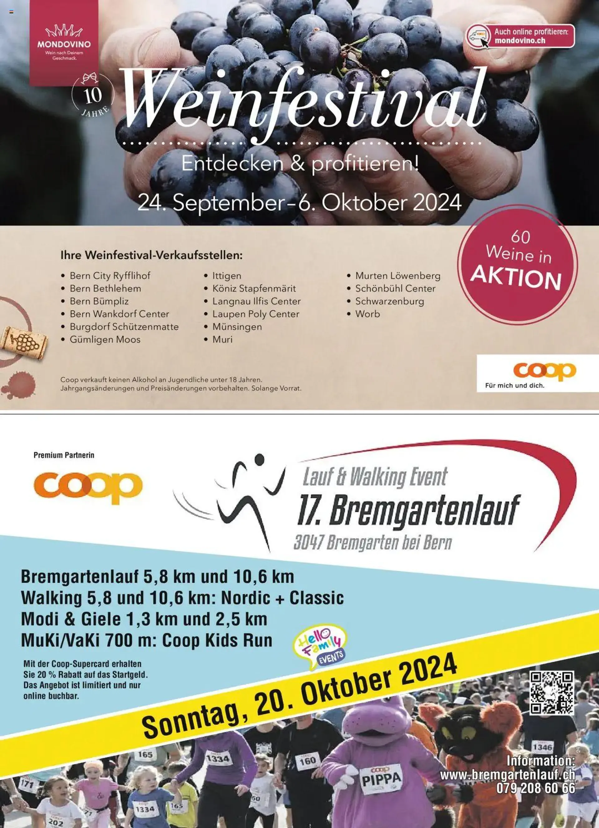 Coop - Magazin von 1. Oktober bis 7. Oktober 2024 - Prospekt seite  64