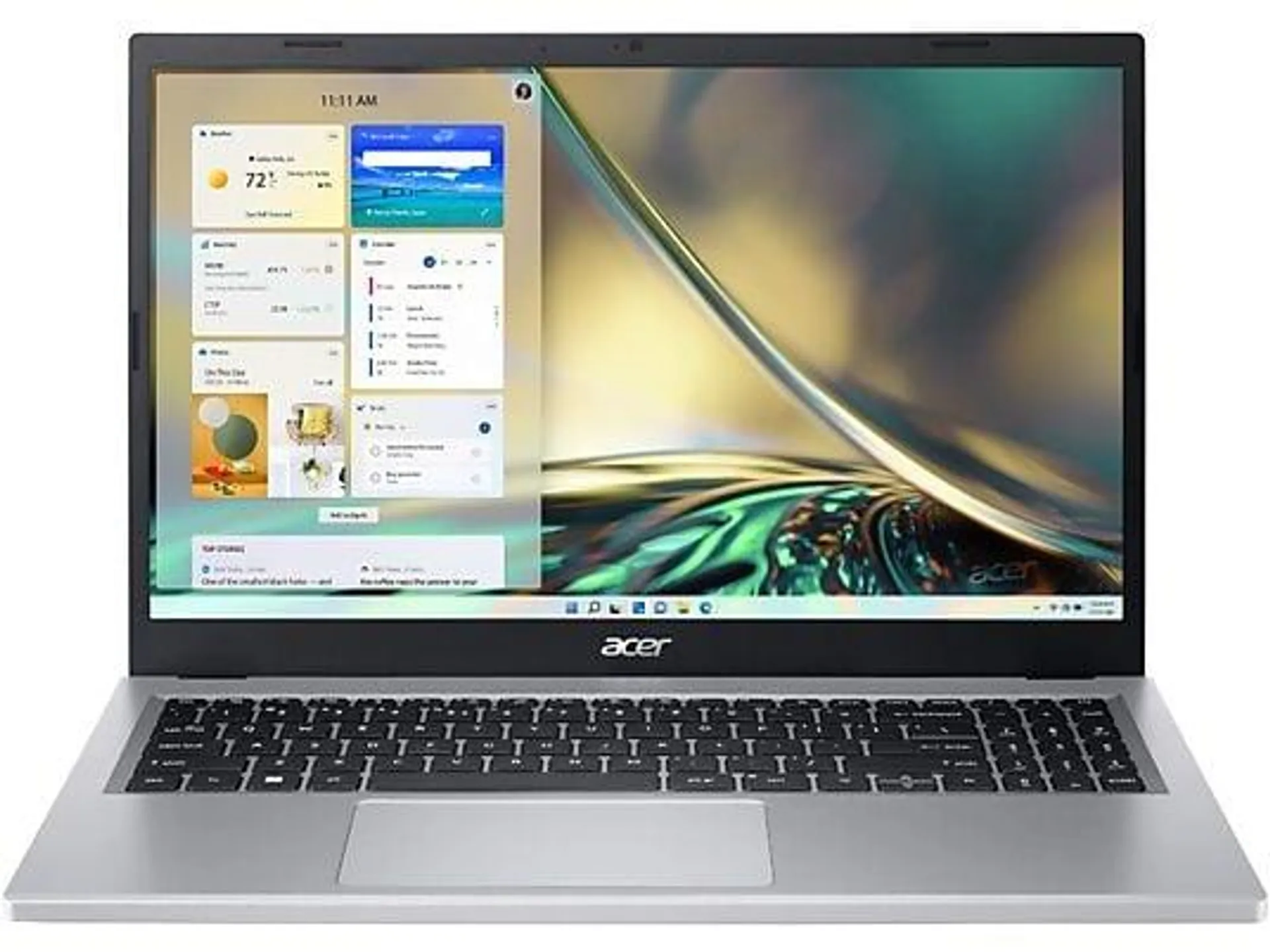 ACER Aspire 3 A315-510P-C0EM - Notebook (15.6 ", 128 GB Flash, Pure Silver )