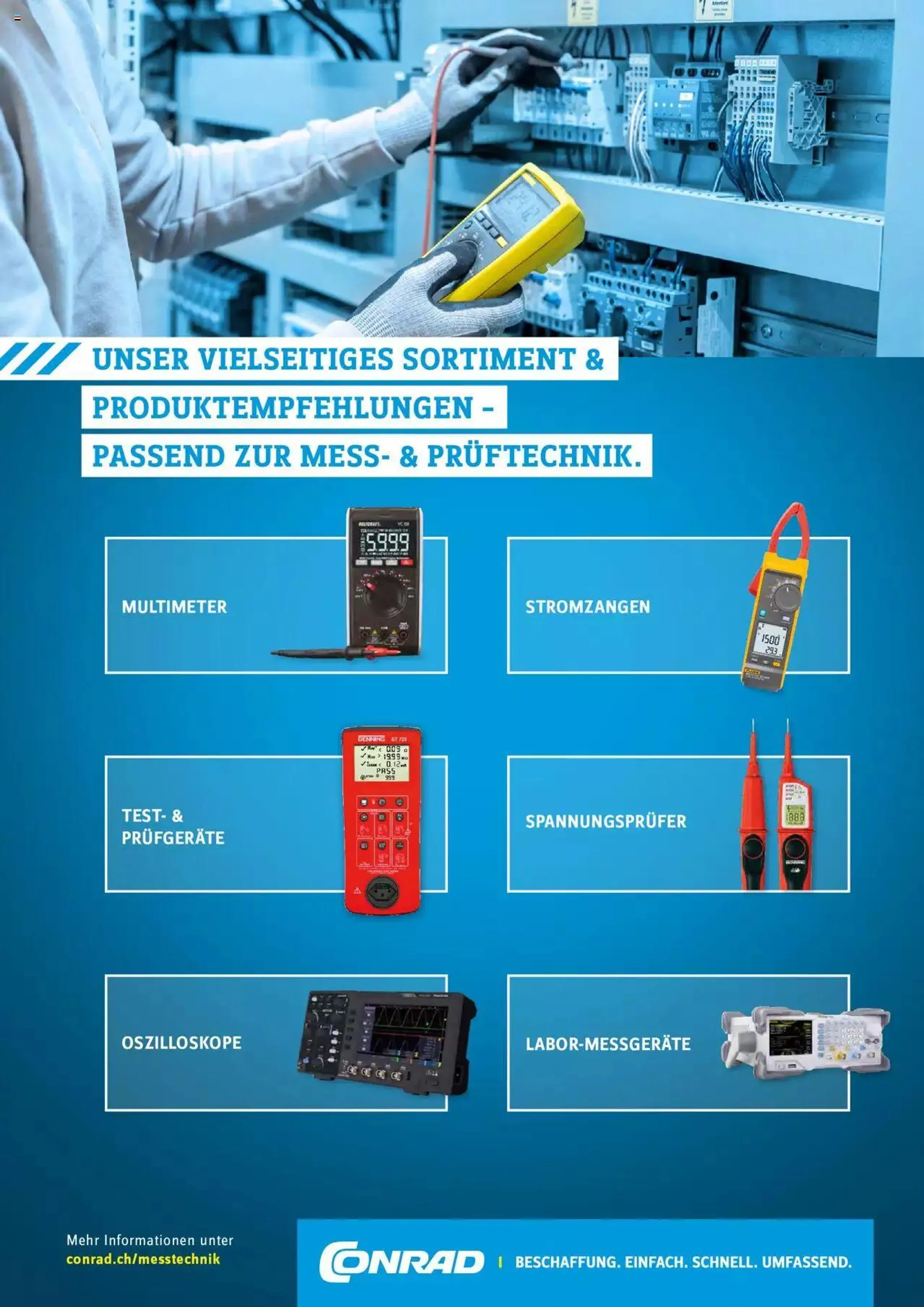 Conrad - Wir sind Technik - Messtechnic fur Profis von 14. November bis 31. Dezember 2023 - Prospekt seite  4