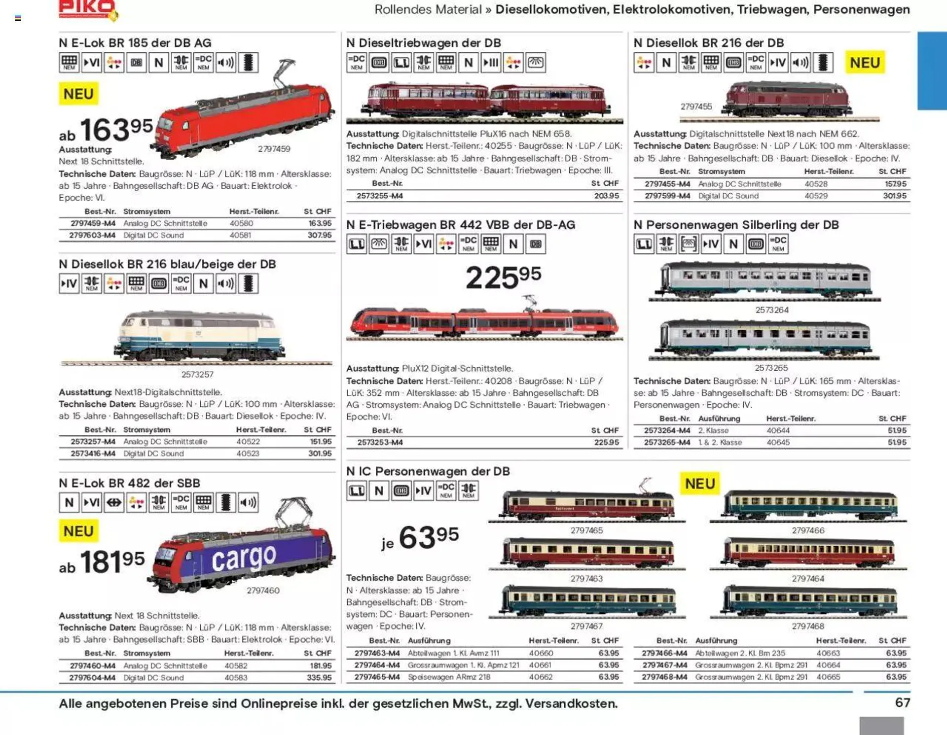 Conrad Modellbahn Katalog 2023/24 von 5. September bis 31. Dezember 2023 - Prospekt seite  69