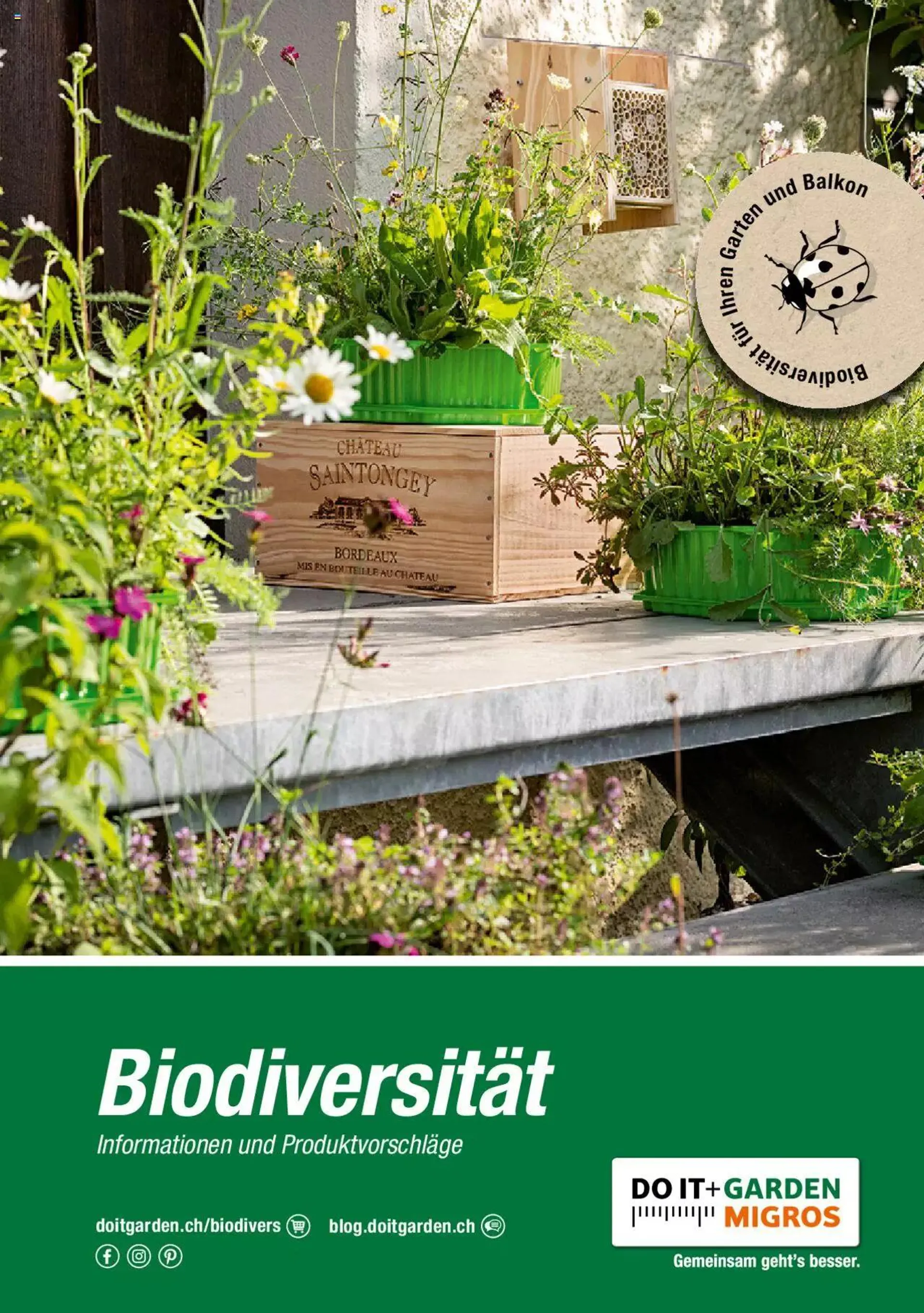 DO IT+GARDEN MIGROS - Biodiversität Broschüre - 0