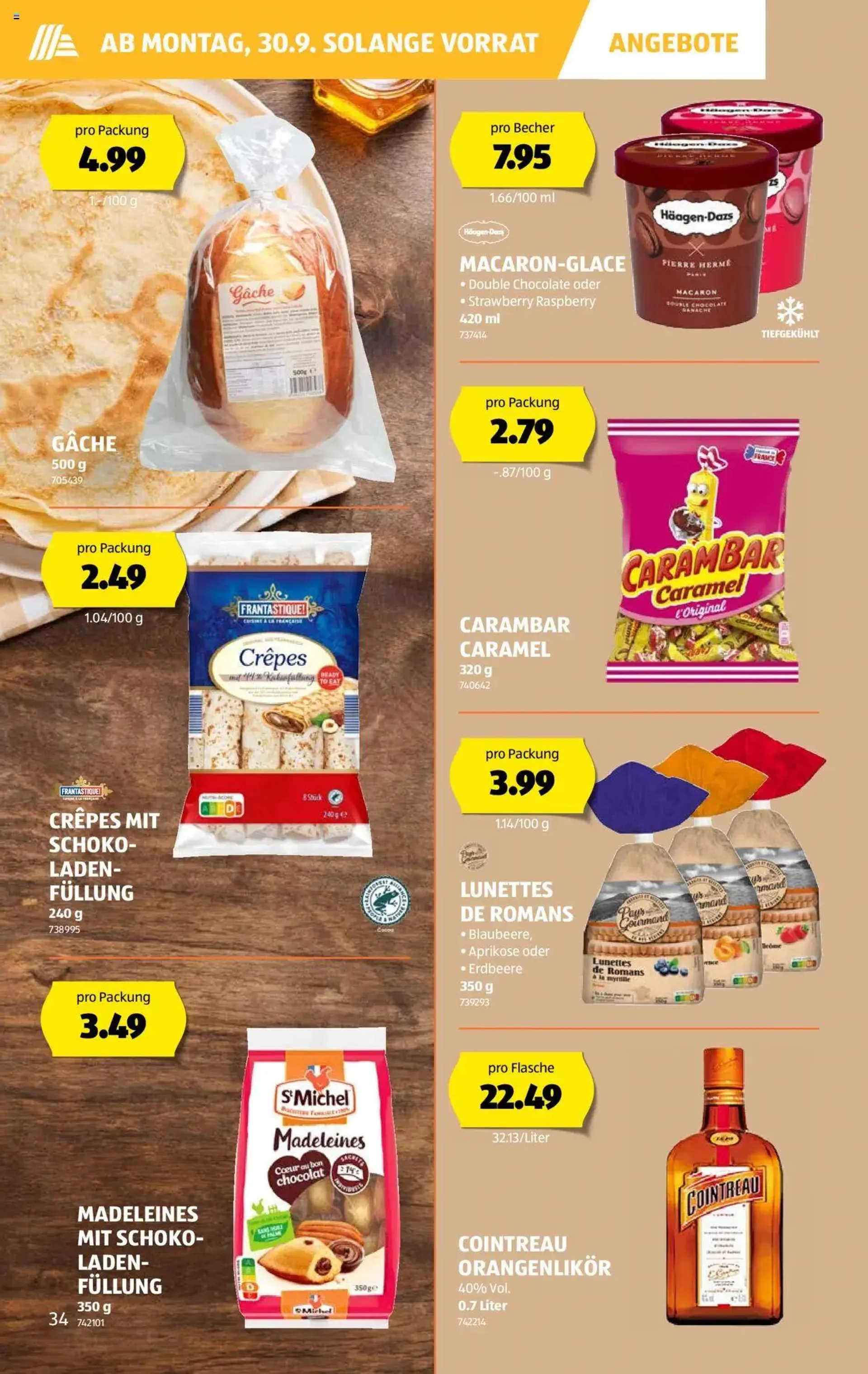 Aldi Aktionen von 26. September bis 2. Oktober 2024 - Prospekt seite  34