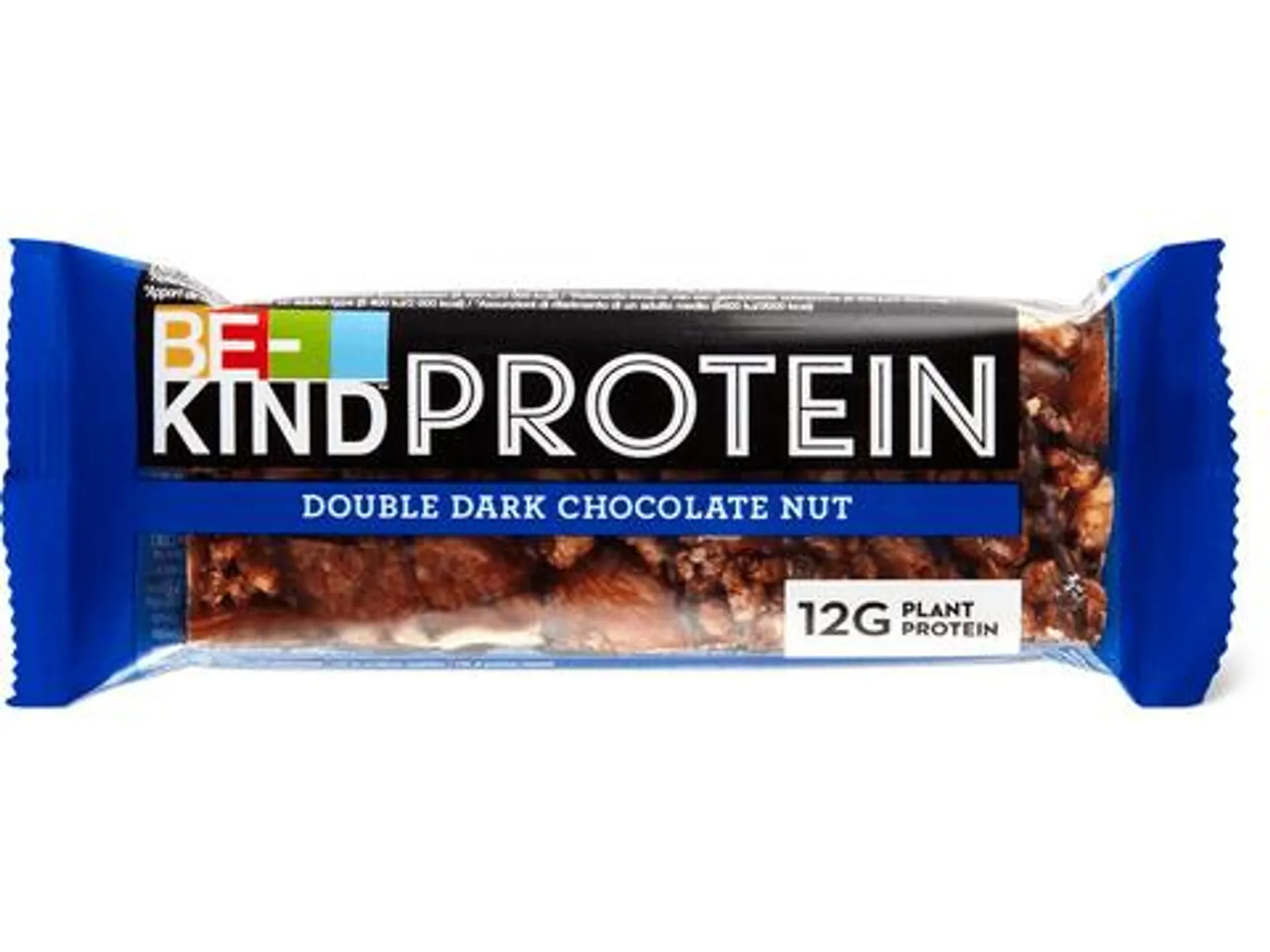 Be-Kind · Protein-Riegel Zartbitterschokolade und Nüssen