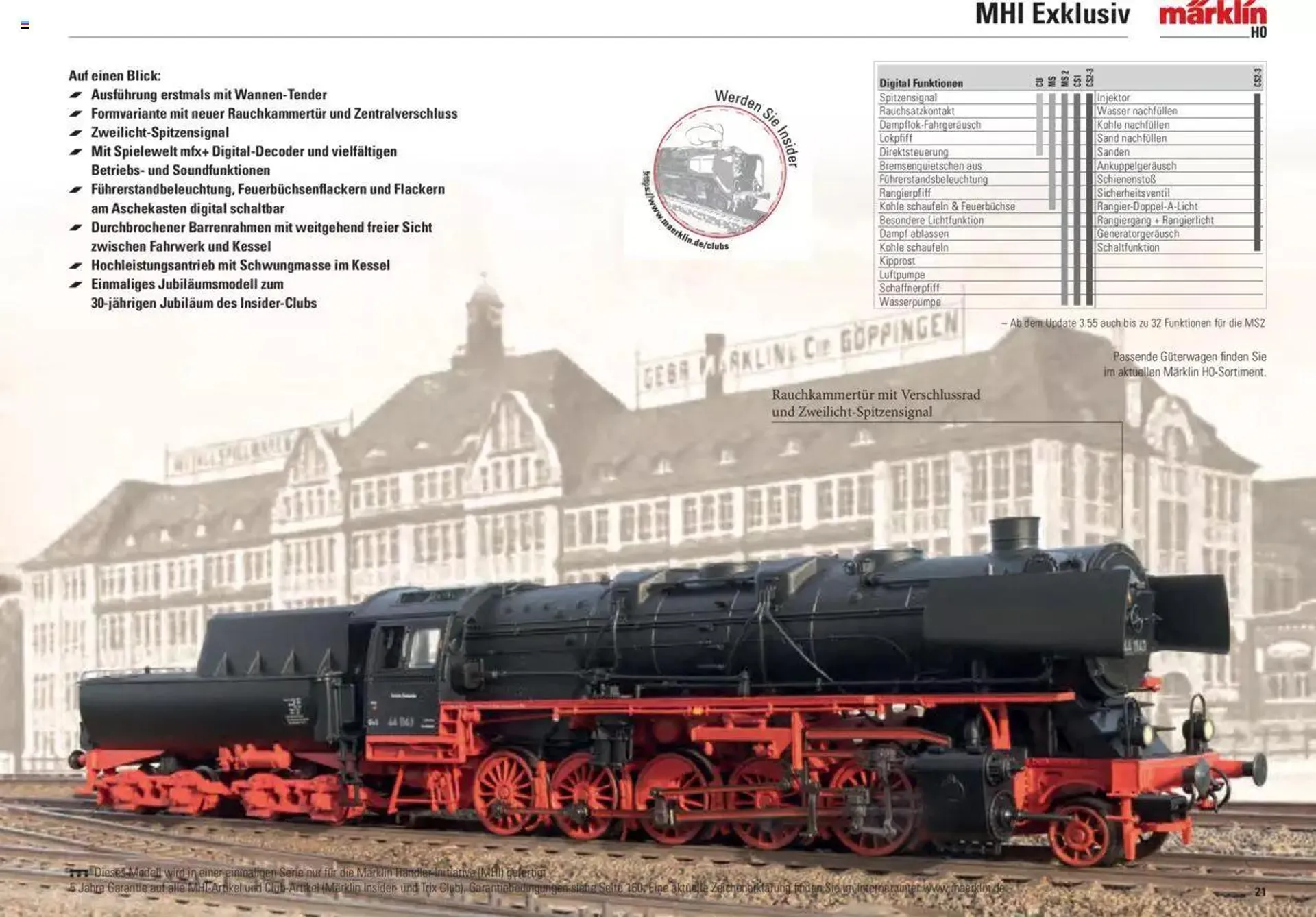 Conrad Märklin Neuheiten 2023 von 13. März bis 31. Dezember 2023 - Prospekt seite  23