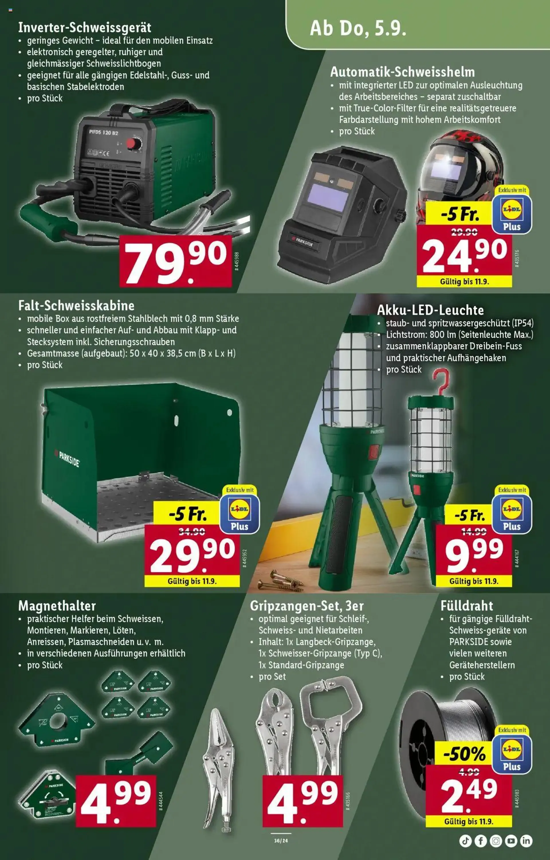 Lidl Aktionen von 5. September bis 11. September 2024 - Prospekt seite  21