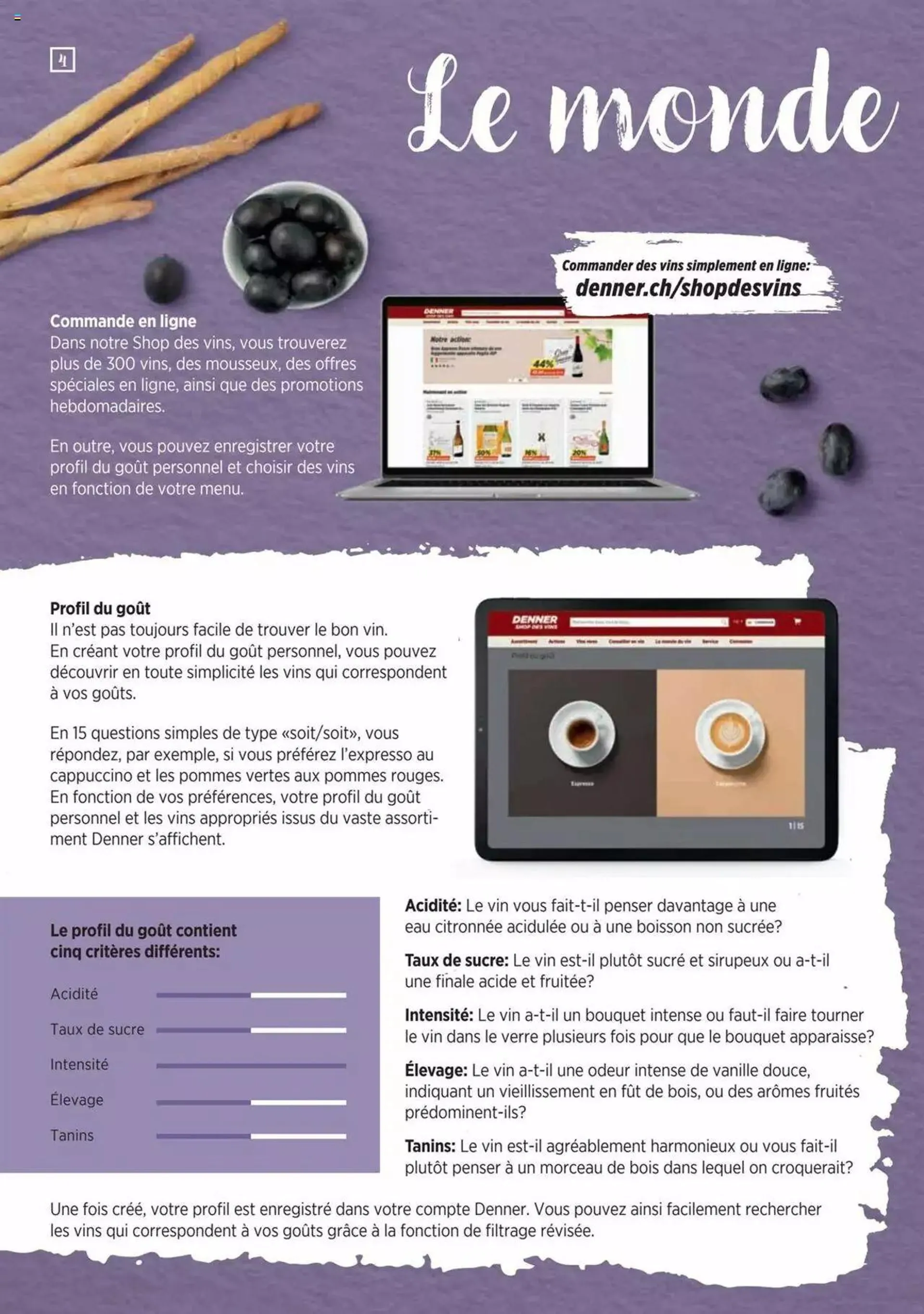 Denner Guide des vins 2023 /2024 FR von 11. September bis 31. Dezember 2023 - Prospekt seite  4