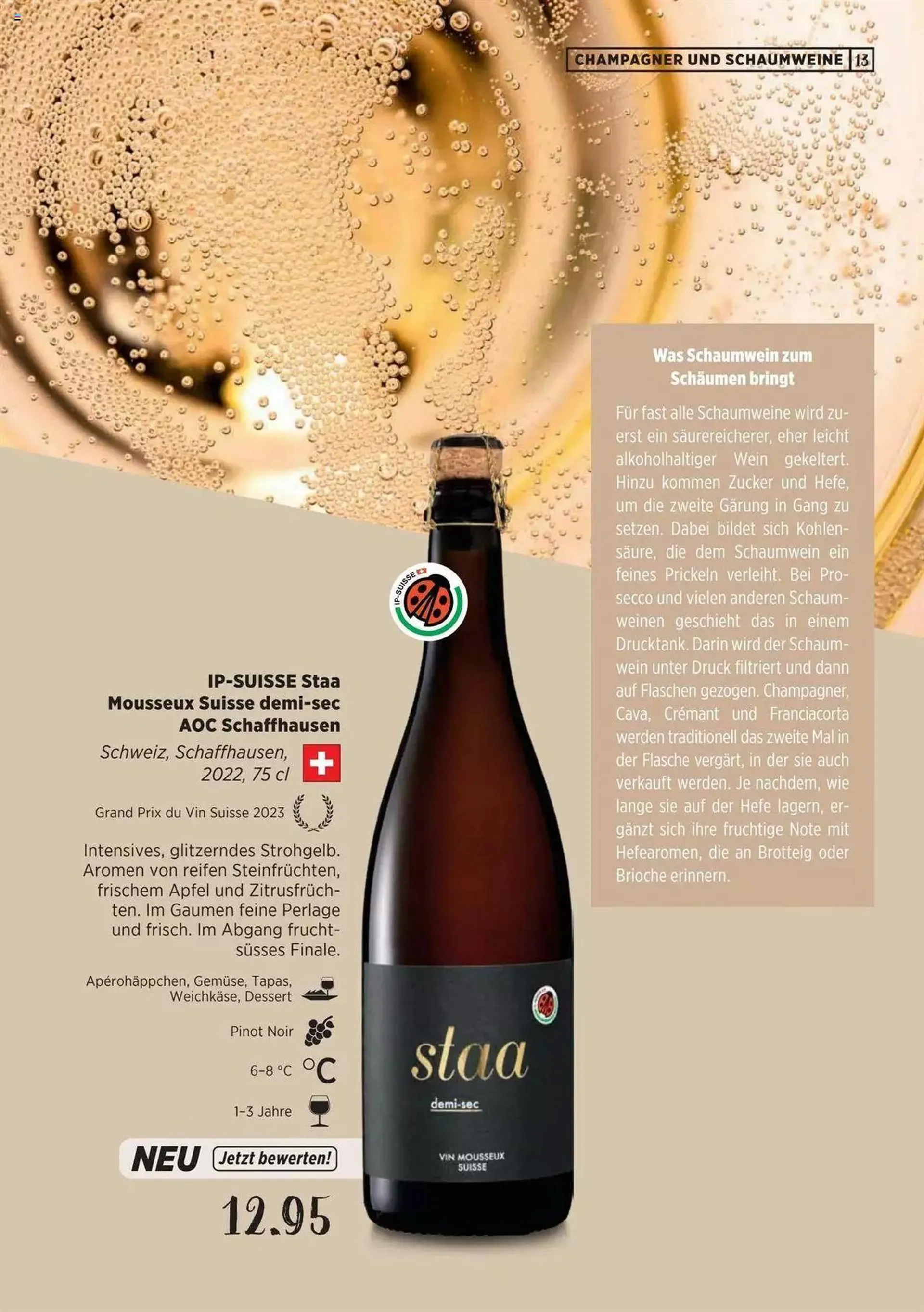 Denner Wine Guide 2023/2024 DE von 11. September bis 31. Dezember 2023 - Prospekt seite  12
