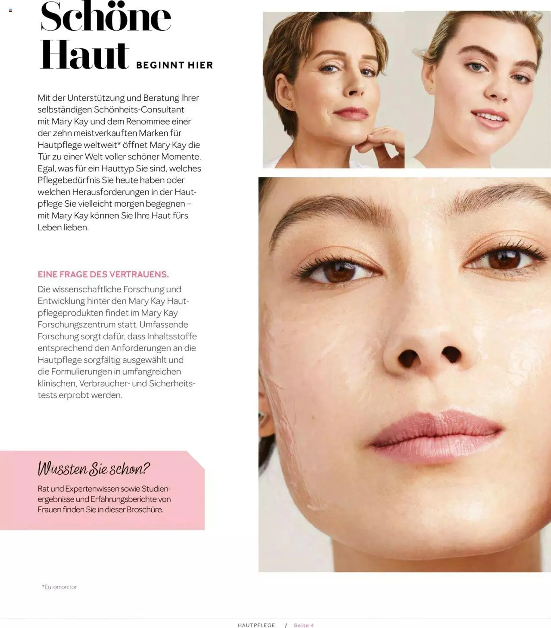 Mary Kay - Hautpflege von 1. April bis 31. Dezember 2023 - Prospekt seite  4
