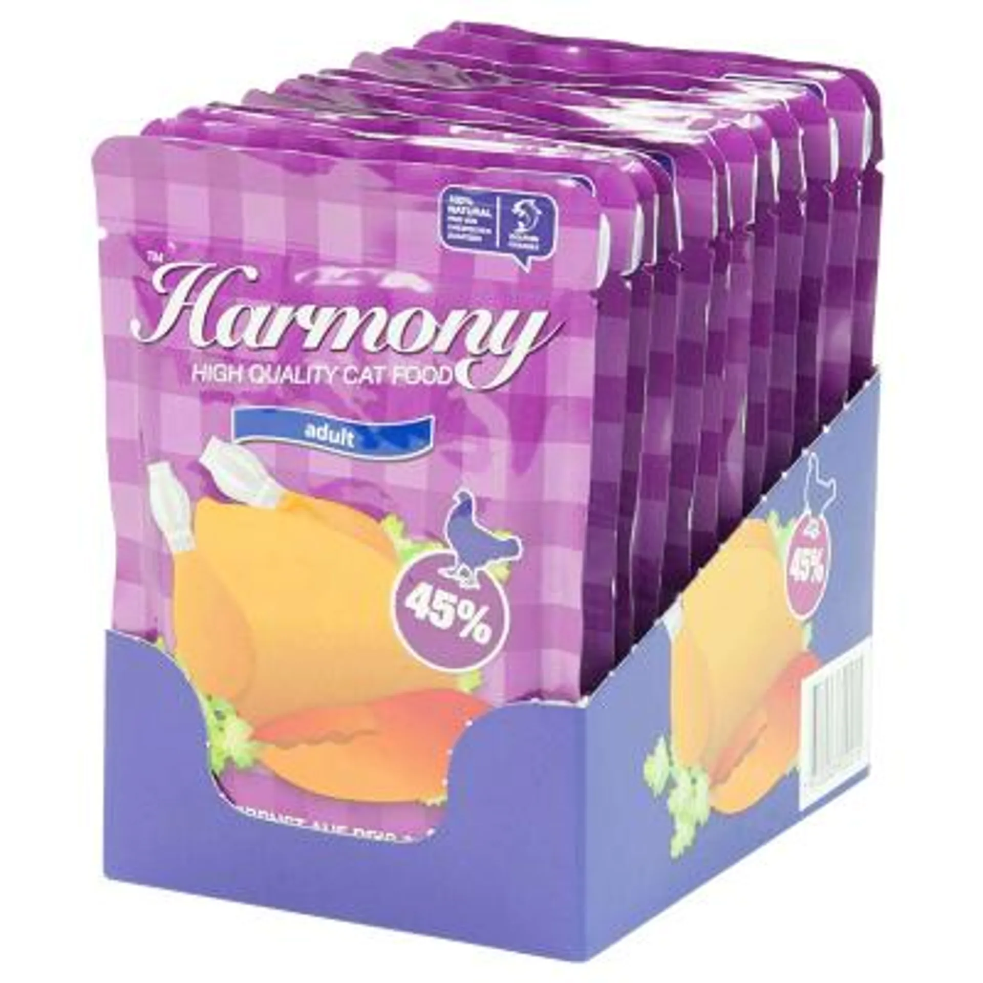 Harmony Hühnerbrust auf Reis & Krabbe 12x80g