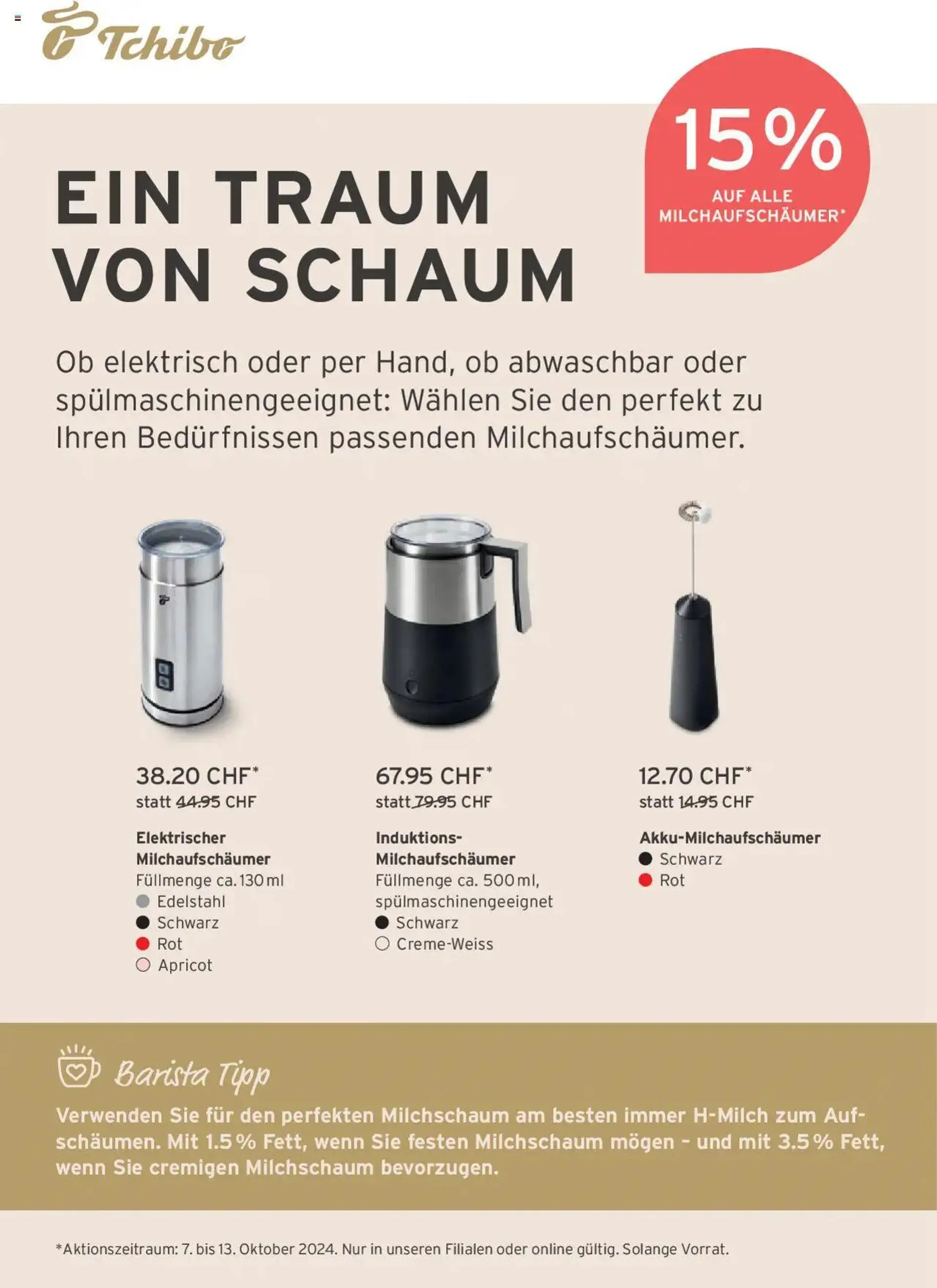 Tchibo Aktionen Filialen von 8. Oktober bis 31. Dezember 2024 - Prospekt seite  20