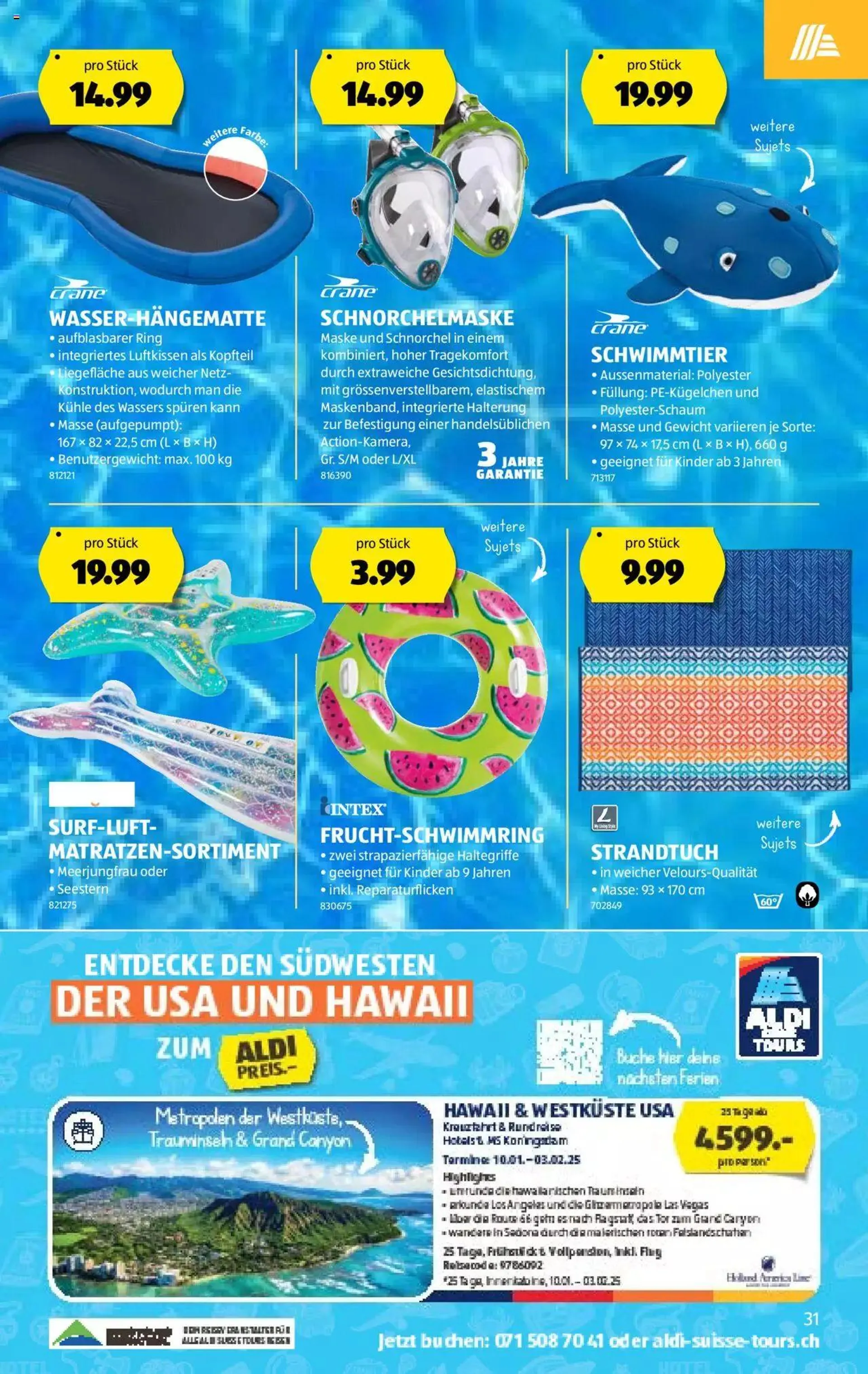 Aldi Aktionen von 4. Juli bis 10. Juli 2024 - Prospekt seite  31