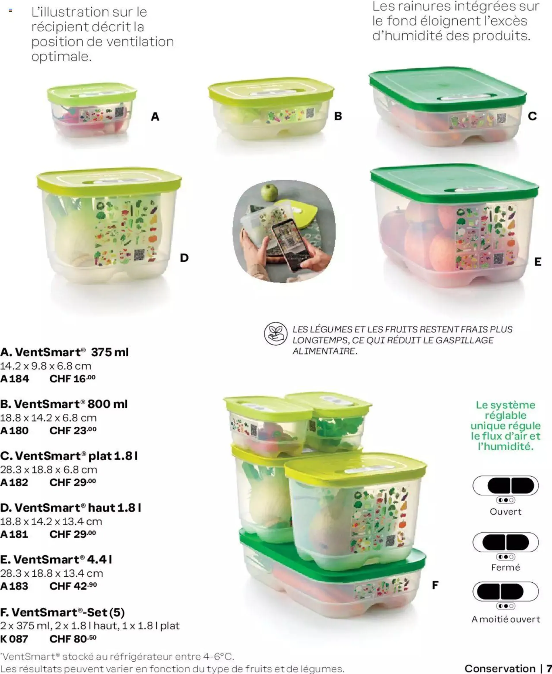 Tupperware Aktionen Frühling / Sommer 2024 von 5. März bis 31. Dezember 2024 - Prospekt seite  7