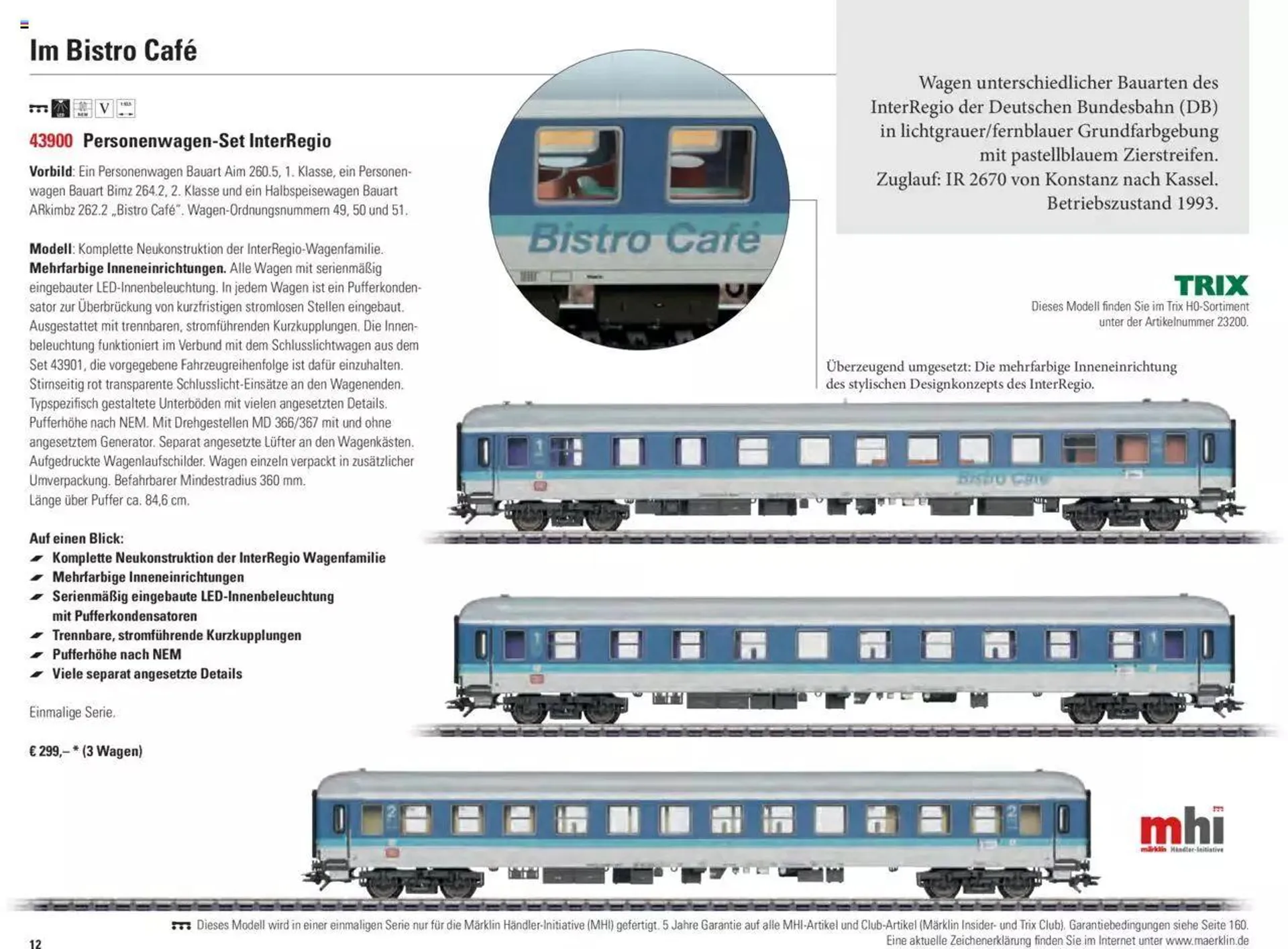 Conrad Märklin Neuheiten 2023 von 13. März bis 31. Dezember 2023 - Prospekt seite  14