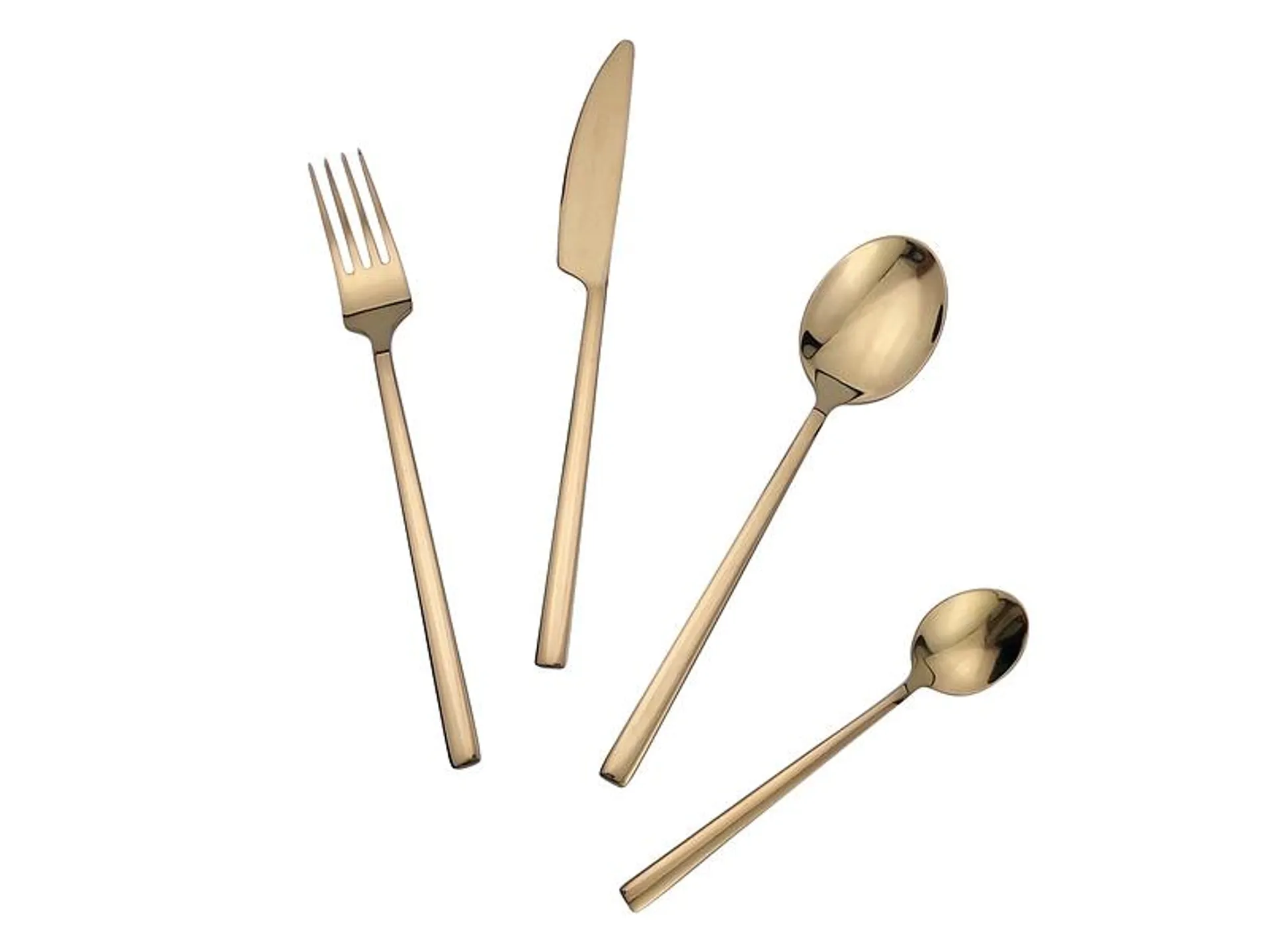 Besteck-Set SANNA 24-teilig roségold