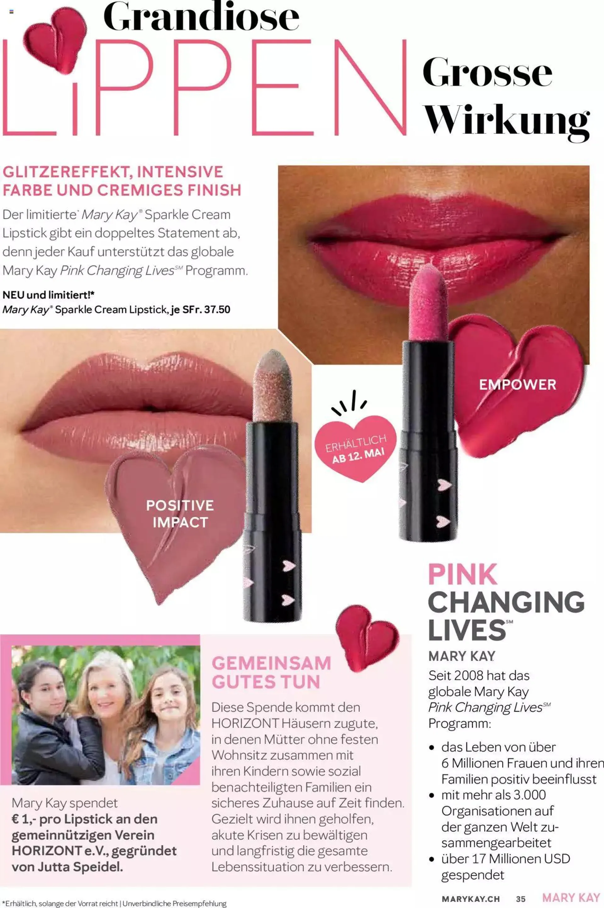 Mary Kay Aktionen von 16. April bis 31. Dezember 2024 - Prospekt seite  35