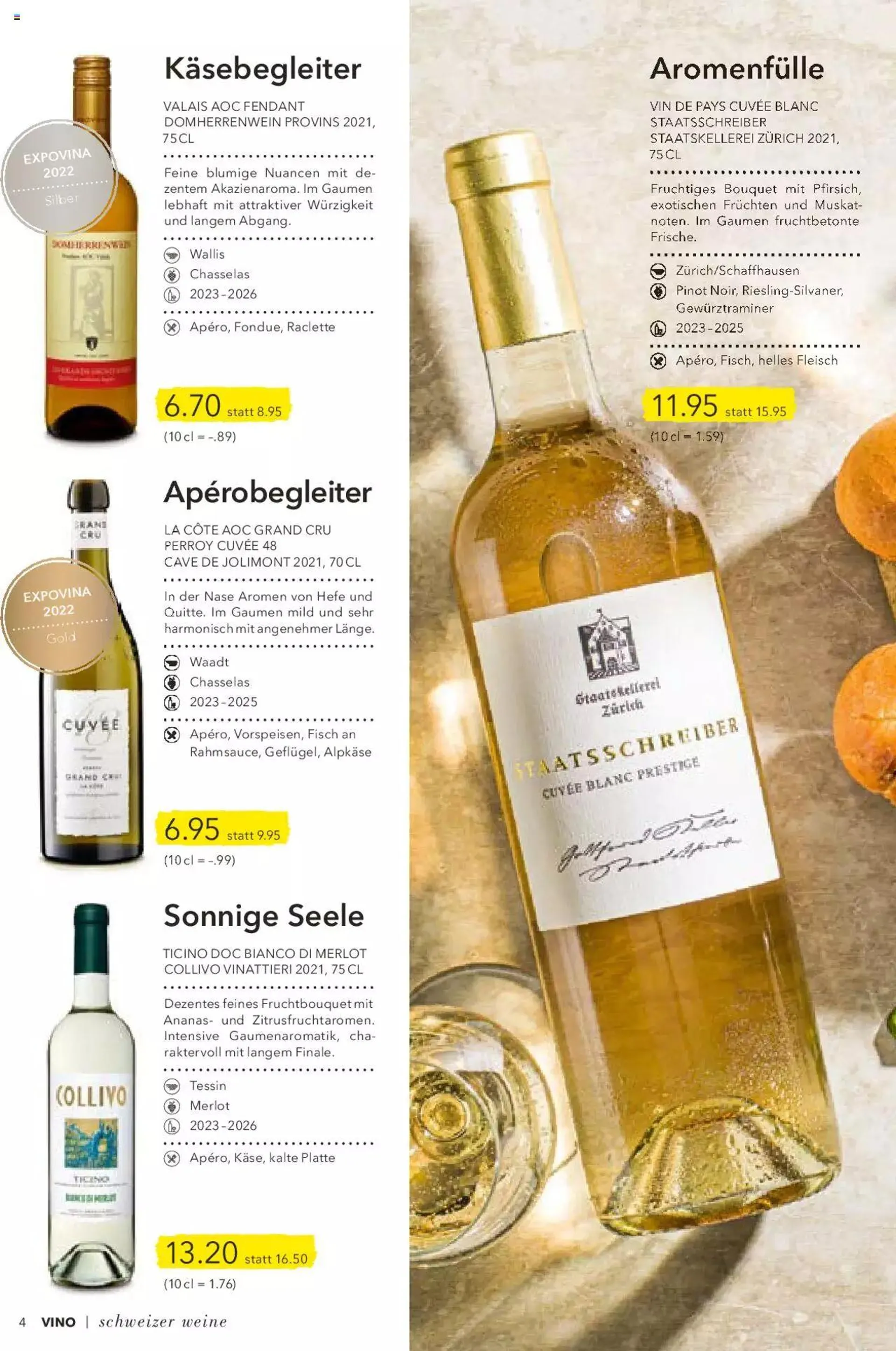 Coop Aktionen - Vino von 30. Mai bis 31. Dezember 2023 - Prospekt seite  4