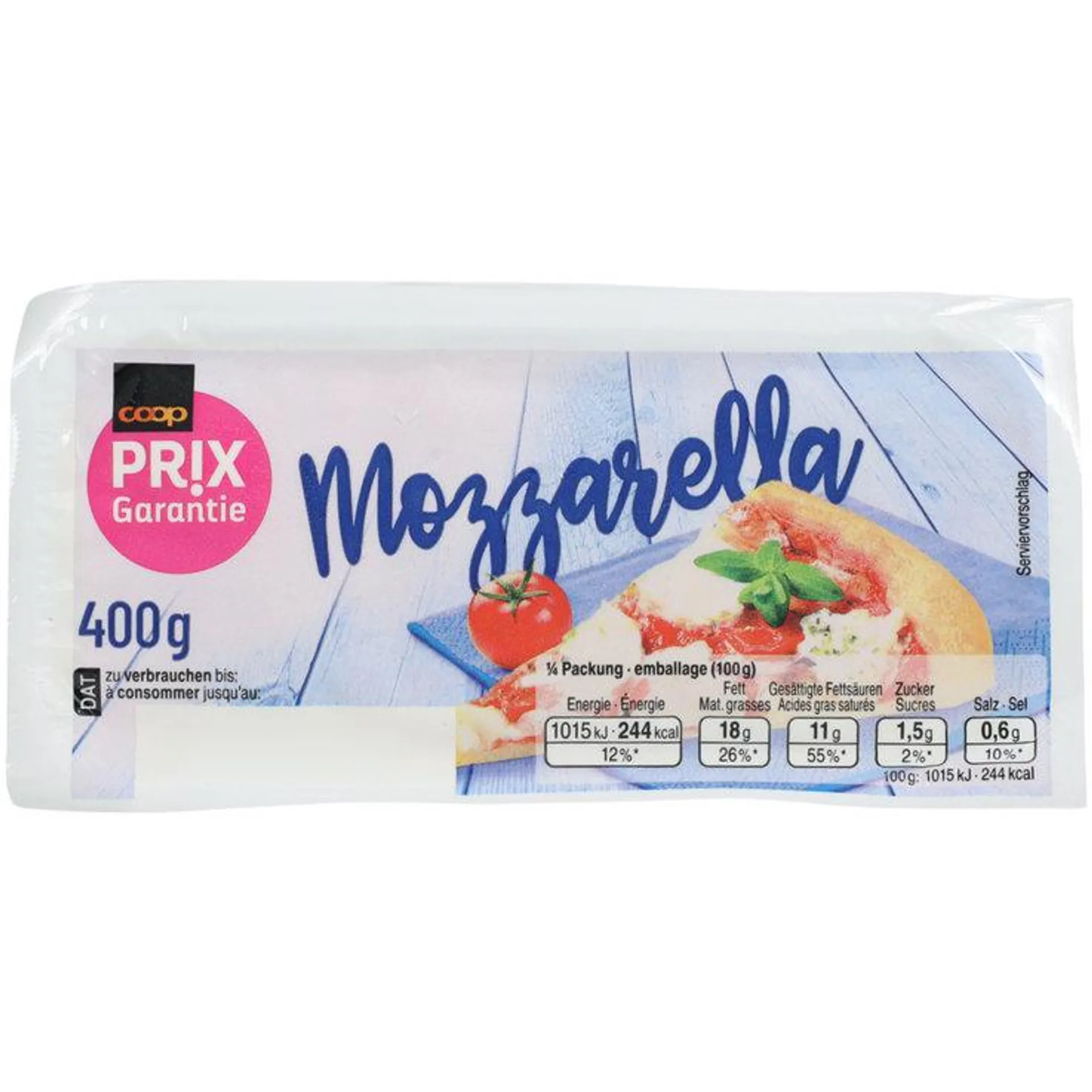 Prix Garantie Mozzarella Stange