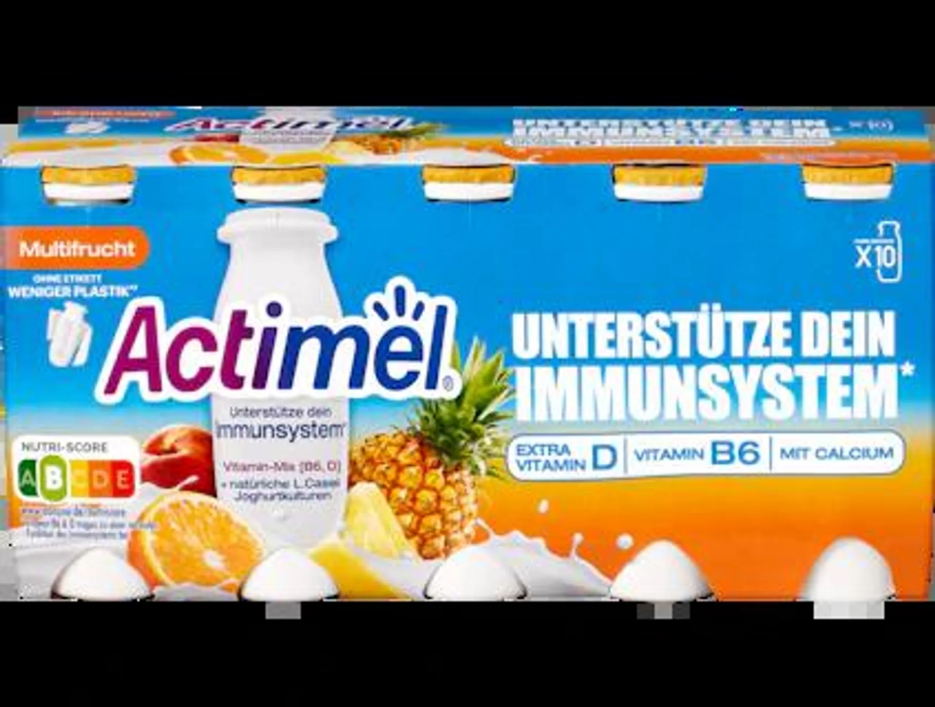 Danone Actimel Joghurtdrink Multifrucht