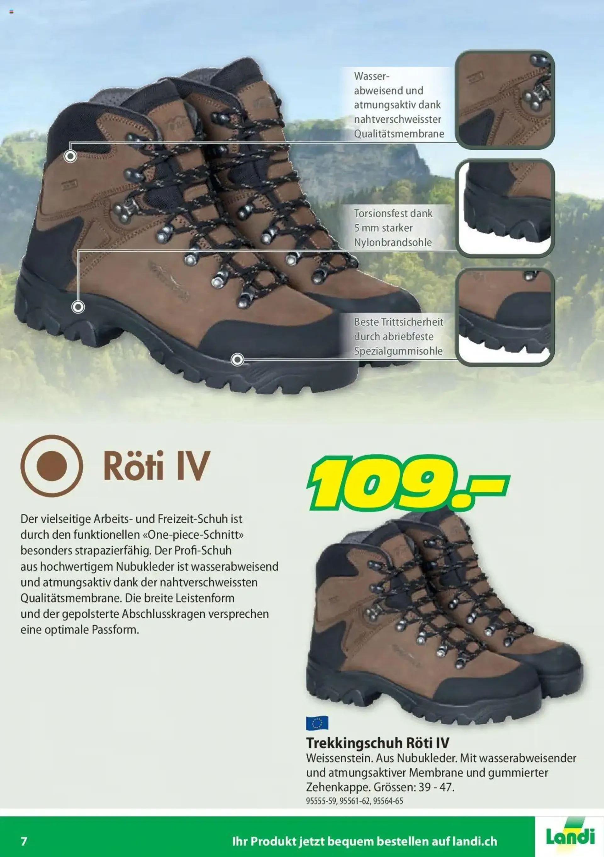 Landi Aktionen Outdoor 2024 von 1. September bis 31. Dezember 2024 - Prospekt seite  7