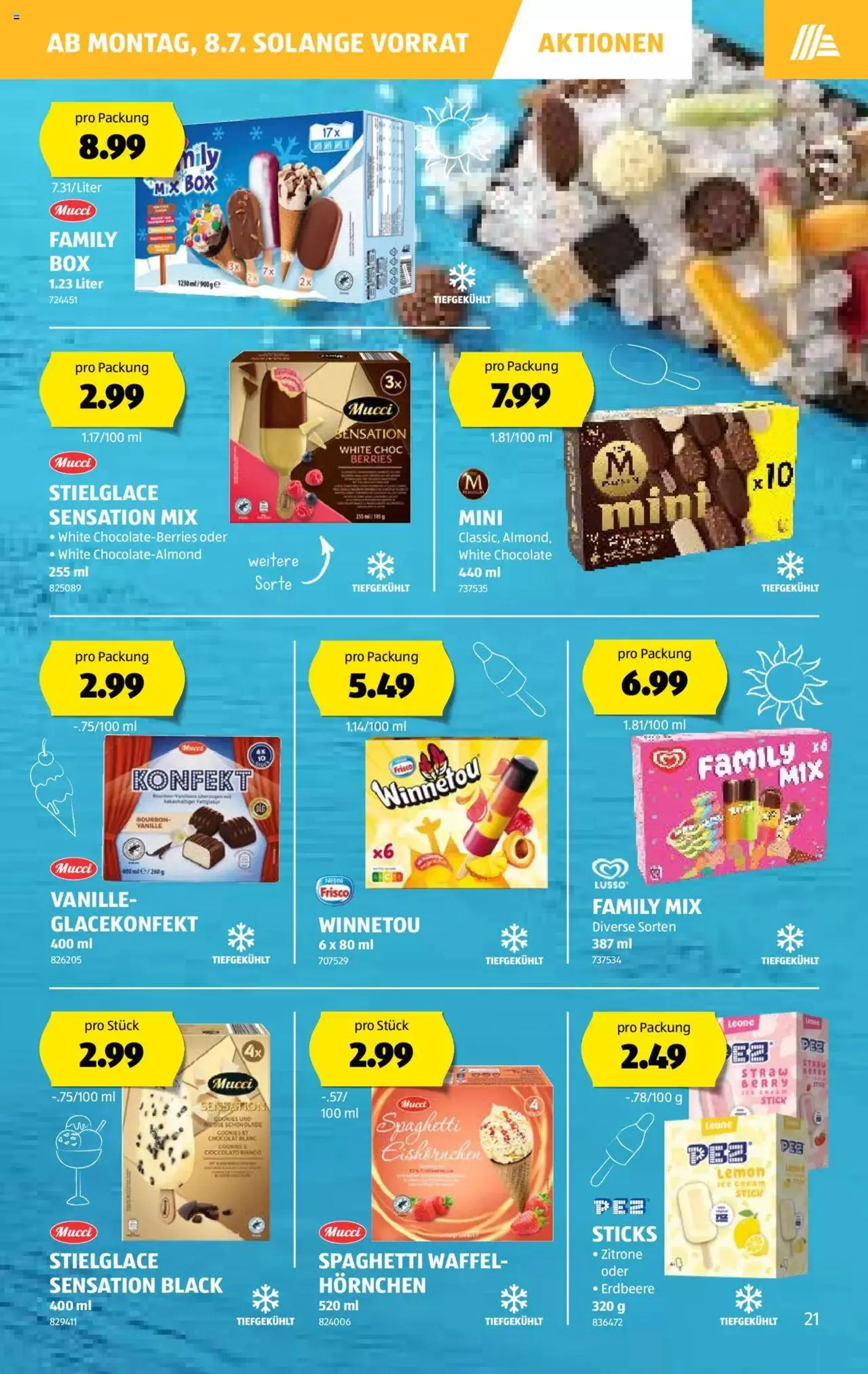 Aldi Aktionen von 4. Juli bis 10. Juli 2024 - Prospekt seite  21