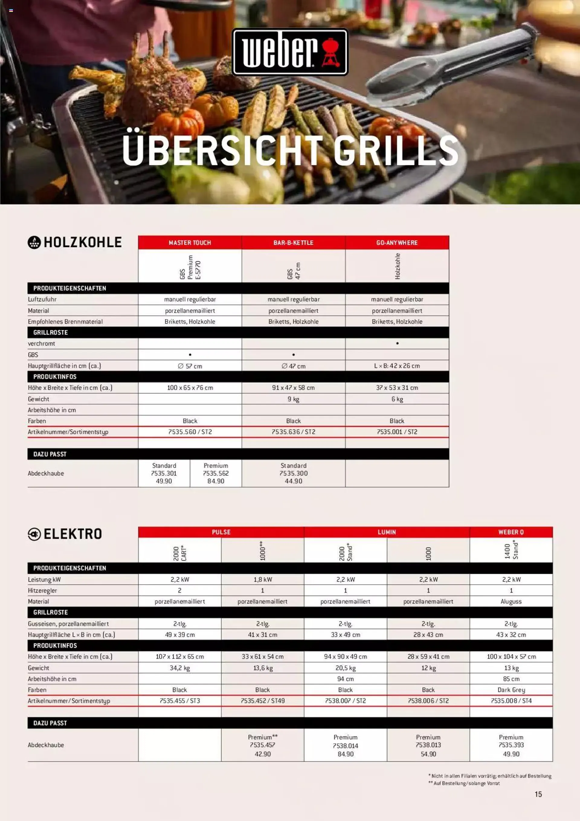 DO IT+GARDEN MIGROS Aktionen Grill von 26. Februar bis 31. Dezember 2024 - Prospekt seite  15