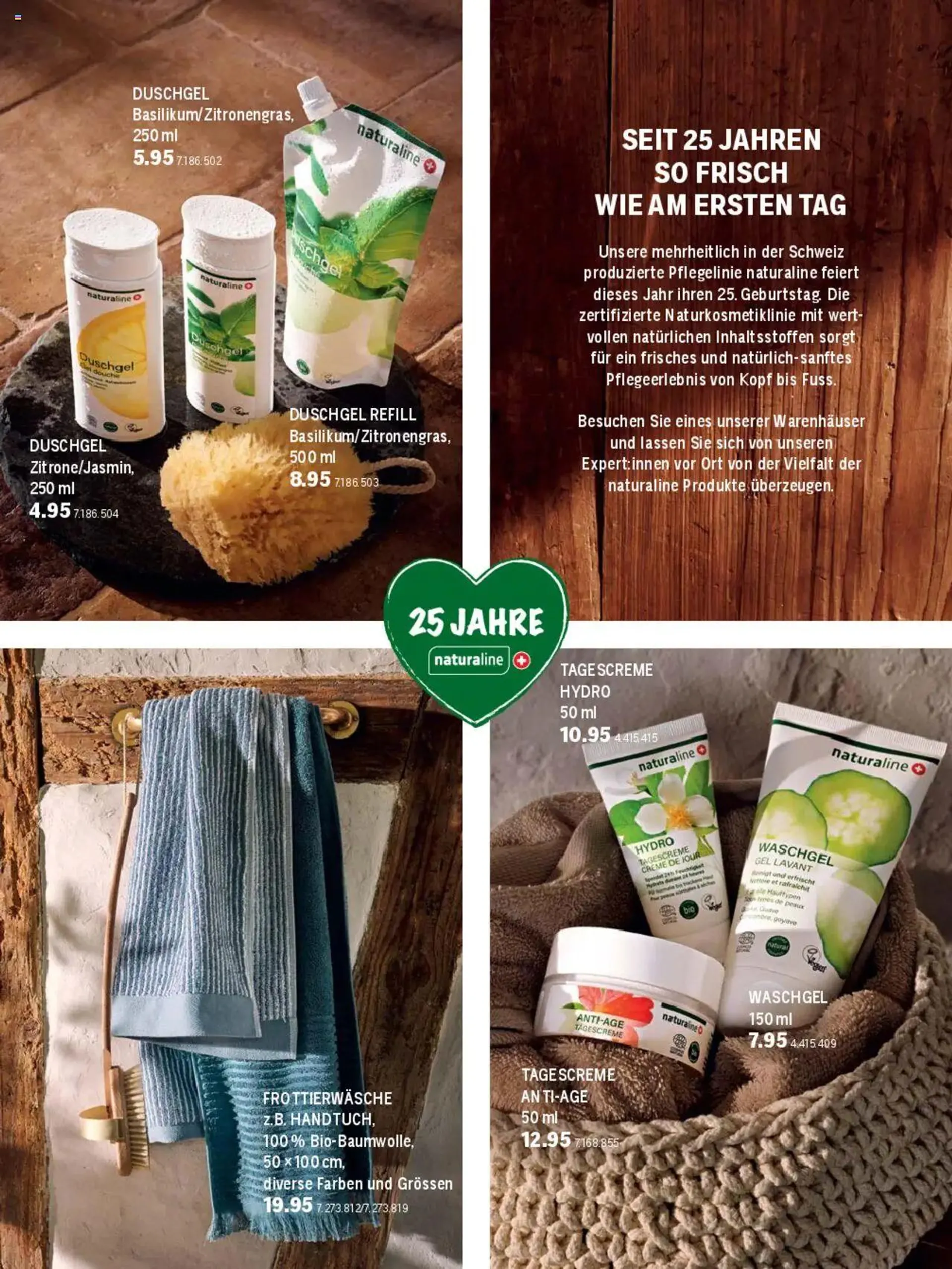 Coop City Aktionen Naturaline von 27. August bis 31. Dezember 2024 - Prospekt seite  22