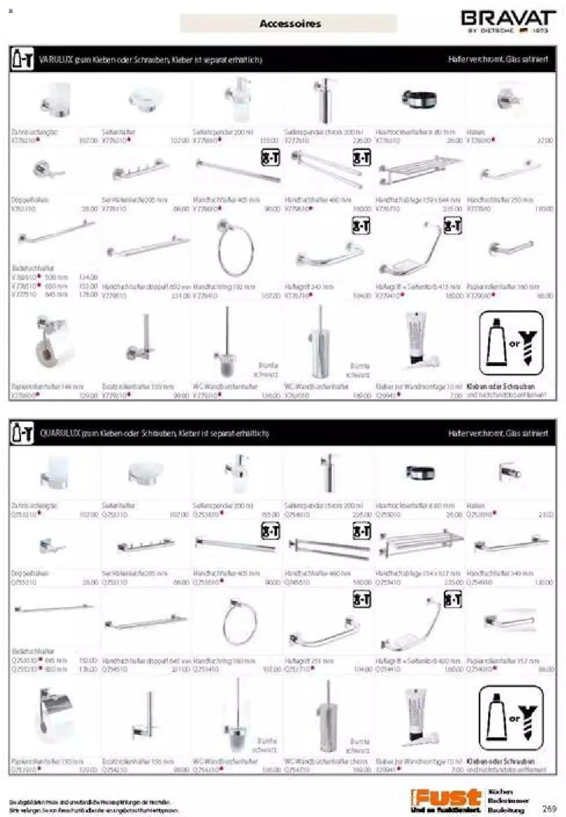 Fust Badezimmermagazin von 17. April bis 31. Dezember 2023 - Prospekt seite  269
