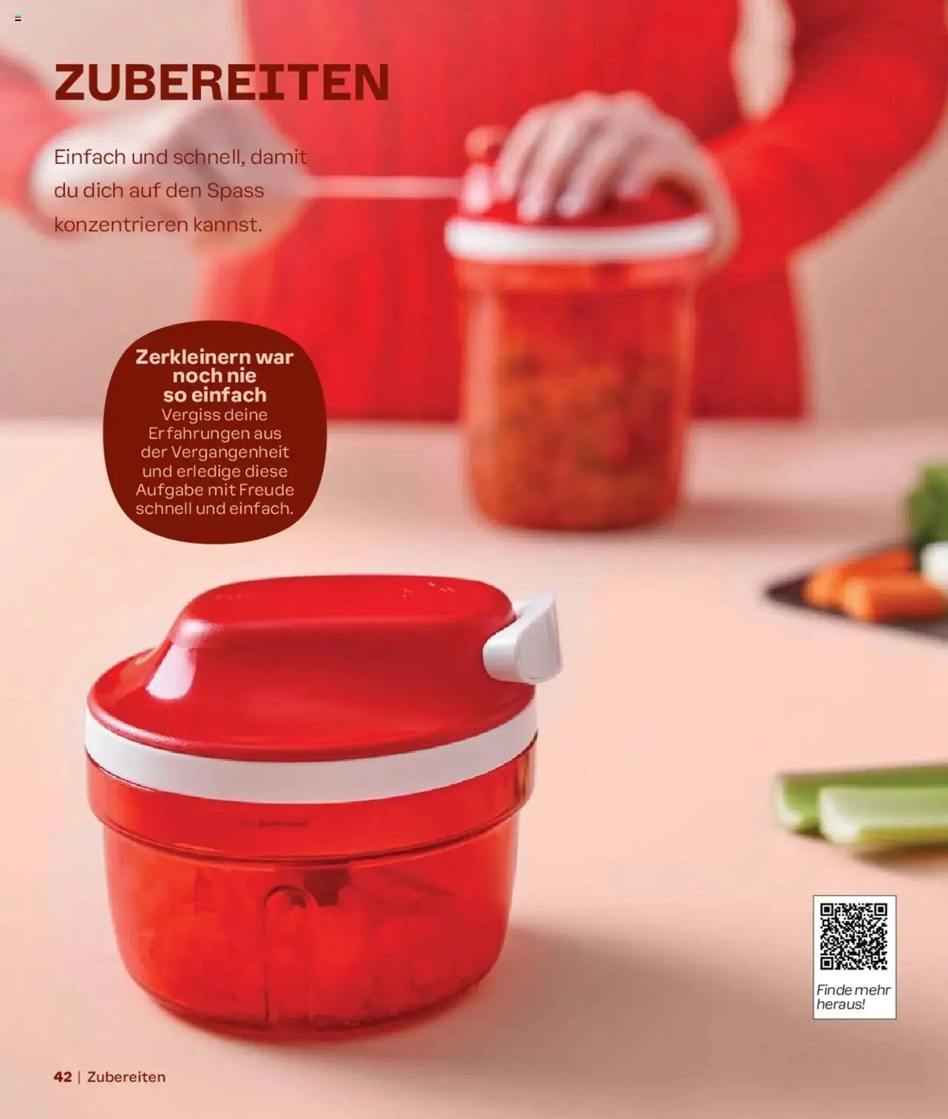 Tupperware Aktionen Herbst / Winter 2024/25 von 2. September bis 31. Dezember 2024 - Prospekt seite  42