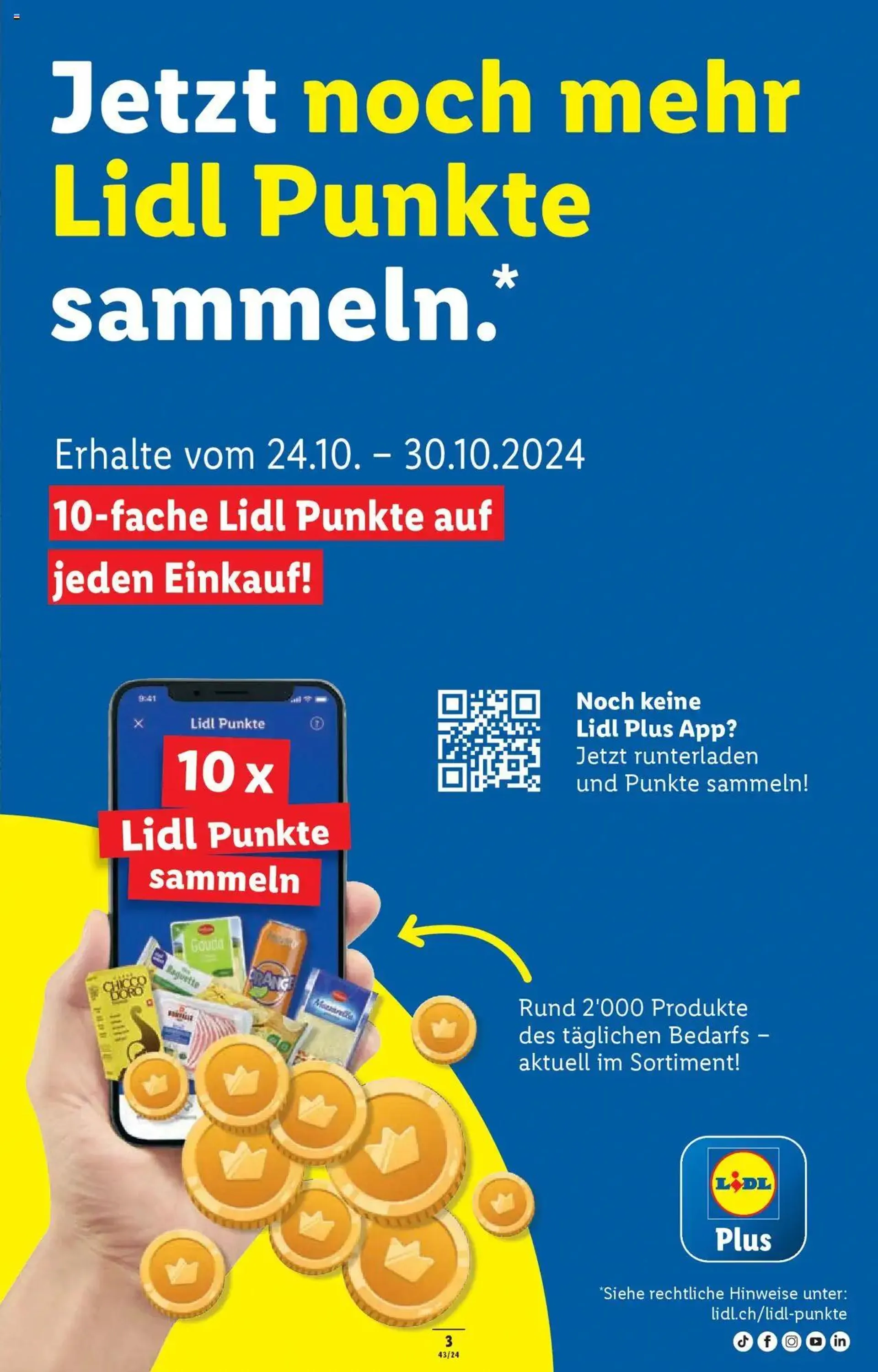 Lidl Aktionen von 24. Oktober bis 30. Oktober 2024 - Prospekt seite  3