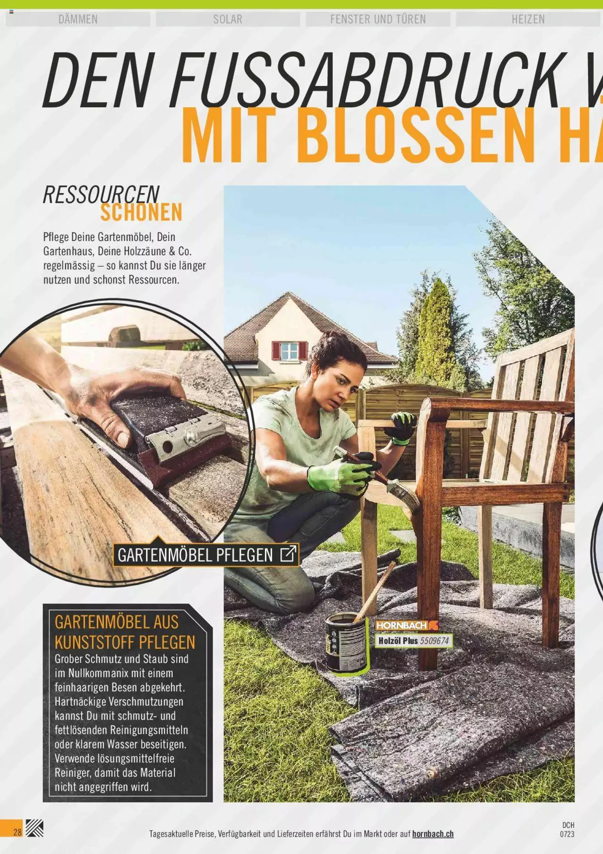 Hornbach Aktionen von 16. August bis 31. Dezember 2023 - Prospekt seite  28