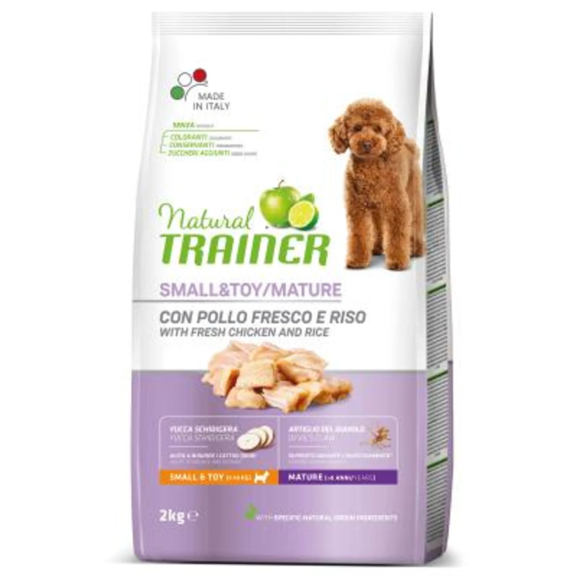 Trainer Hundefutter Natural Small & Toy Maturity Huhn 2kg