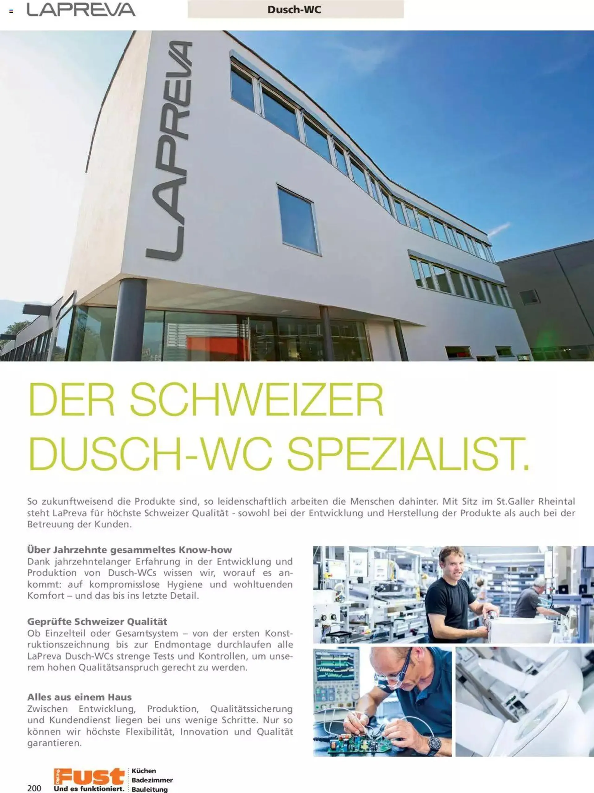 Fust Aktionen Badezimmermagazin von 17. April bis 31. Dezember 2024 - Prospekt seite  200
