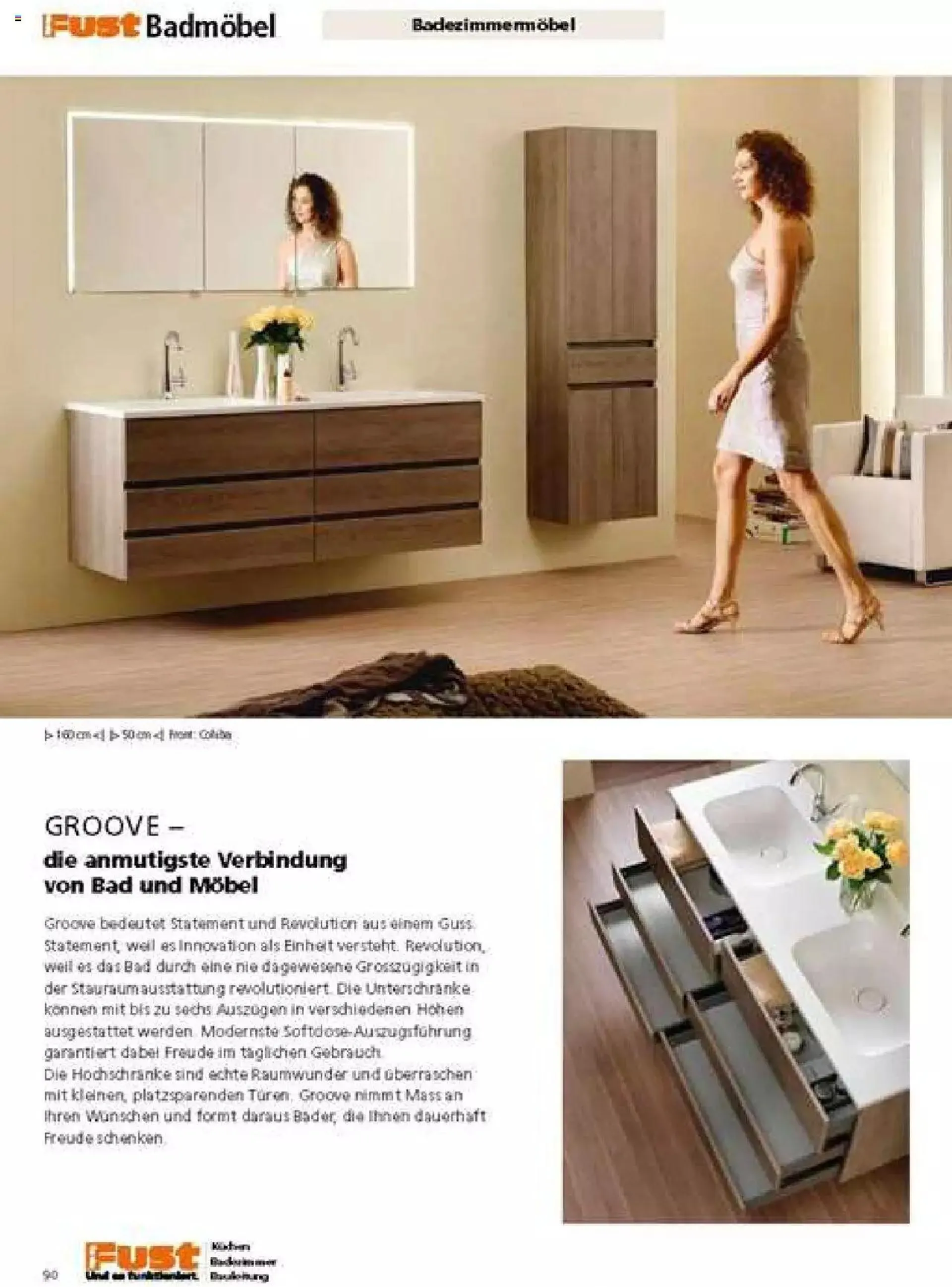 Fust Badezimmermagazin von 17. April bis 31. Dezember 2023 - Prospekt seite  90
