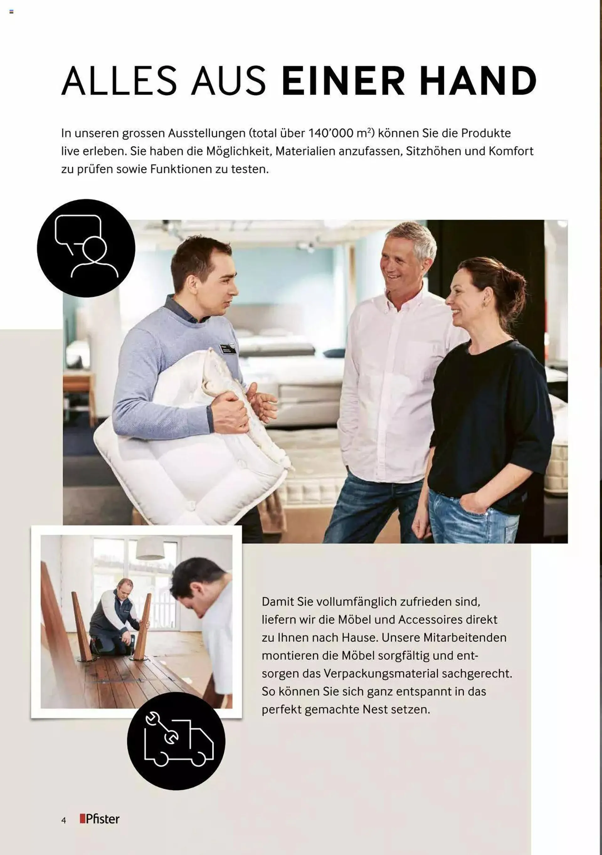 Pfister - Interior Design Service von 30. August bis 31. Dezember 2024 - Prospekt seite  4