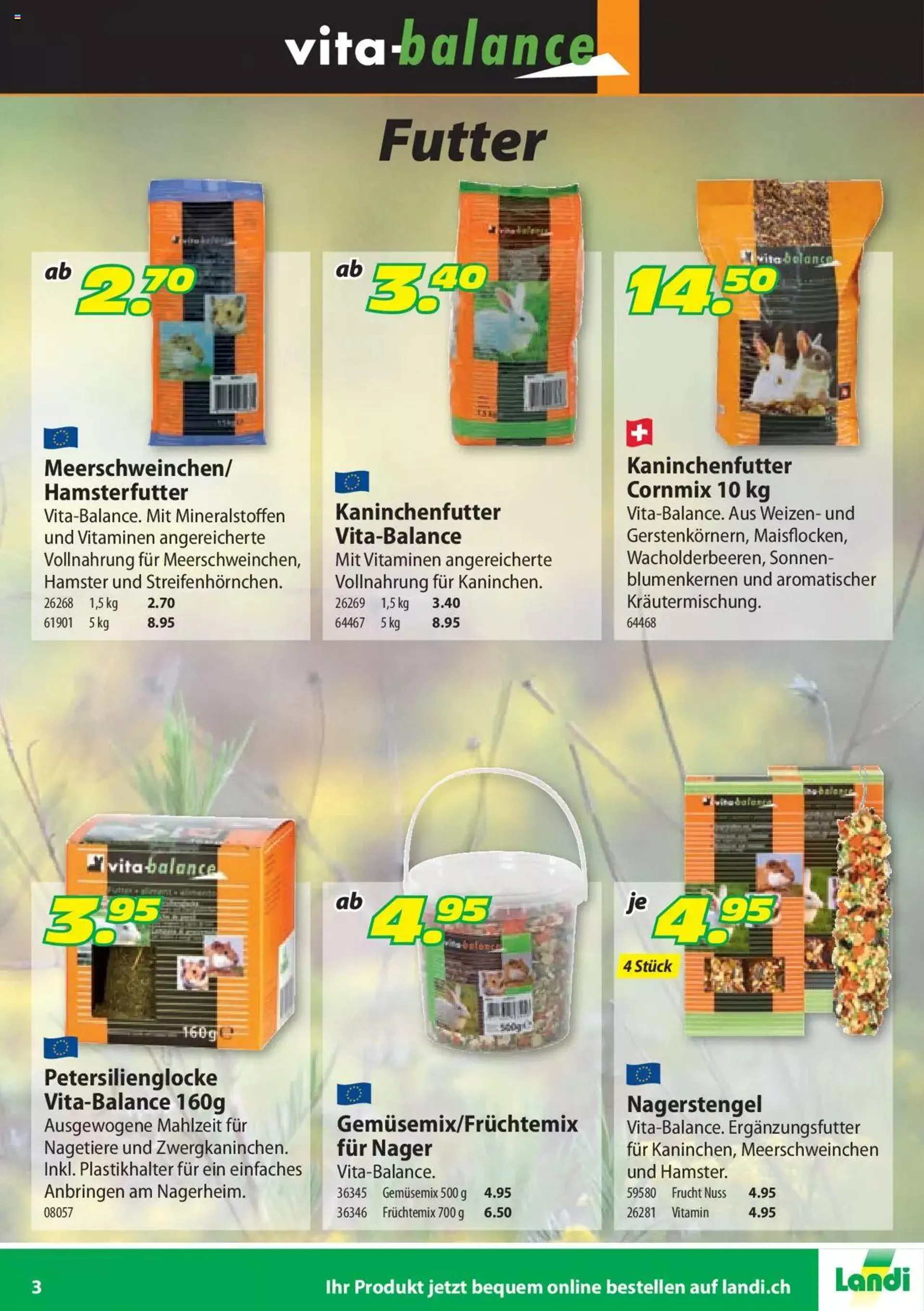 Landi - Nager & Kaninchen 2022 von 12. Januar bis 31. Dezember 2023 - Prospekt seite  3